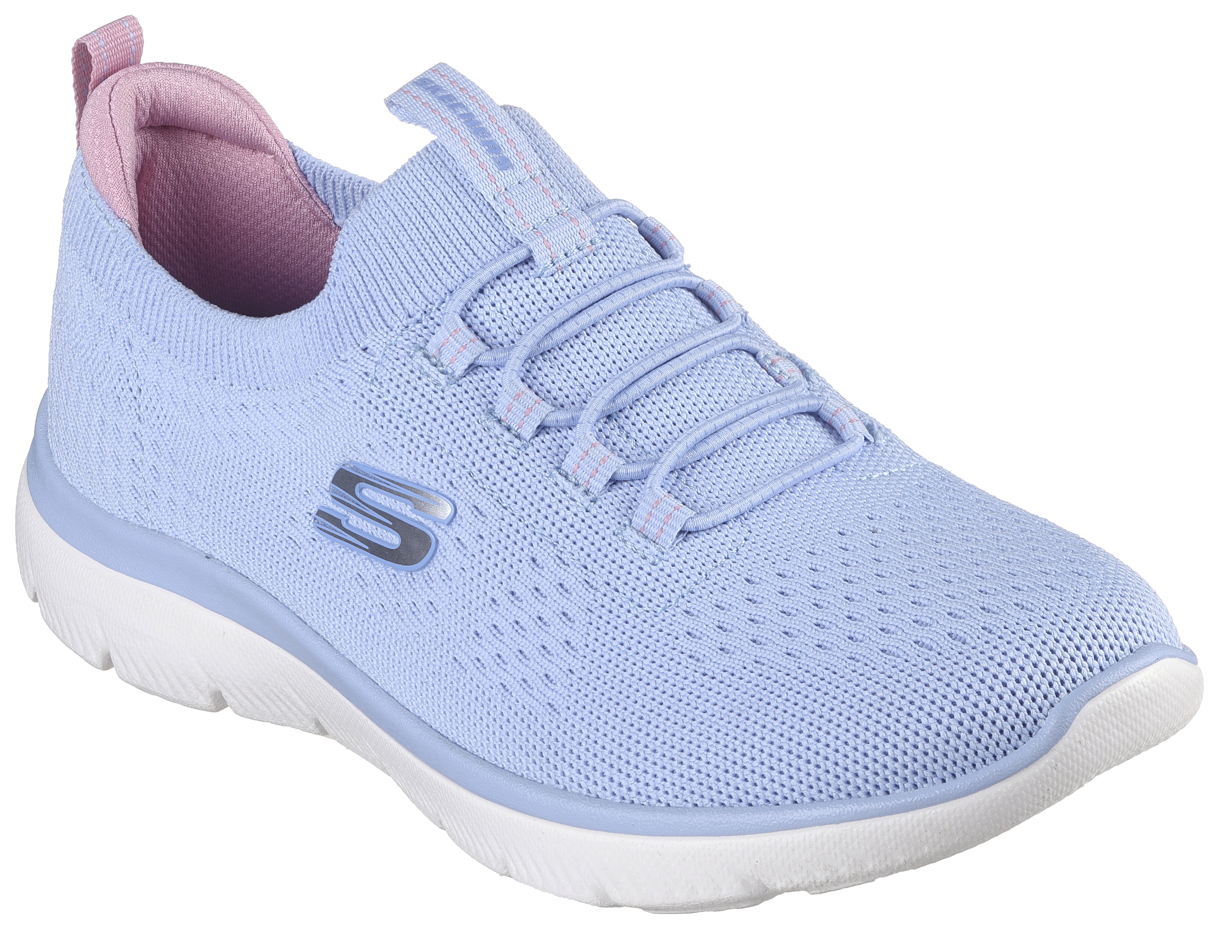 Skechers Slip-On Sneaker "SUMMITS", Freizeitschuh, Halbschuh, Slipper mit f günstig online kaufen