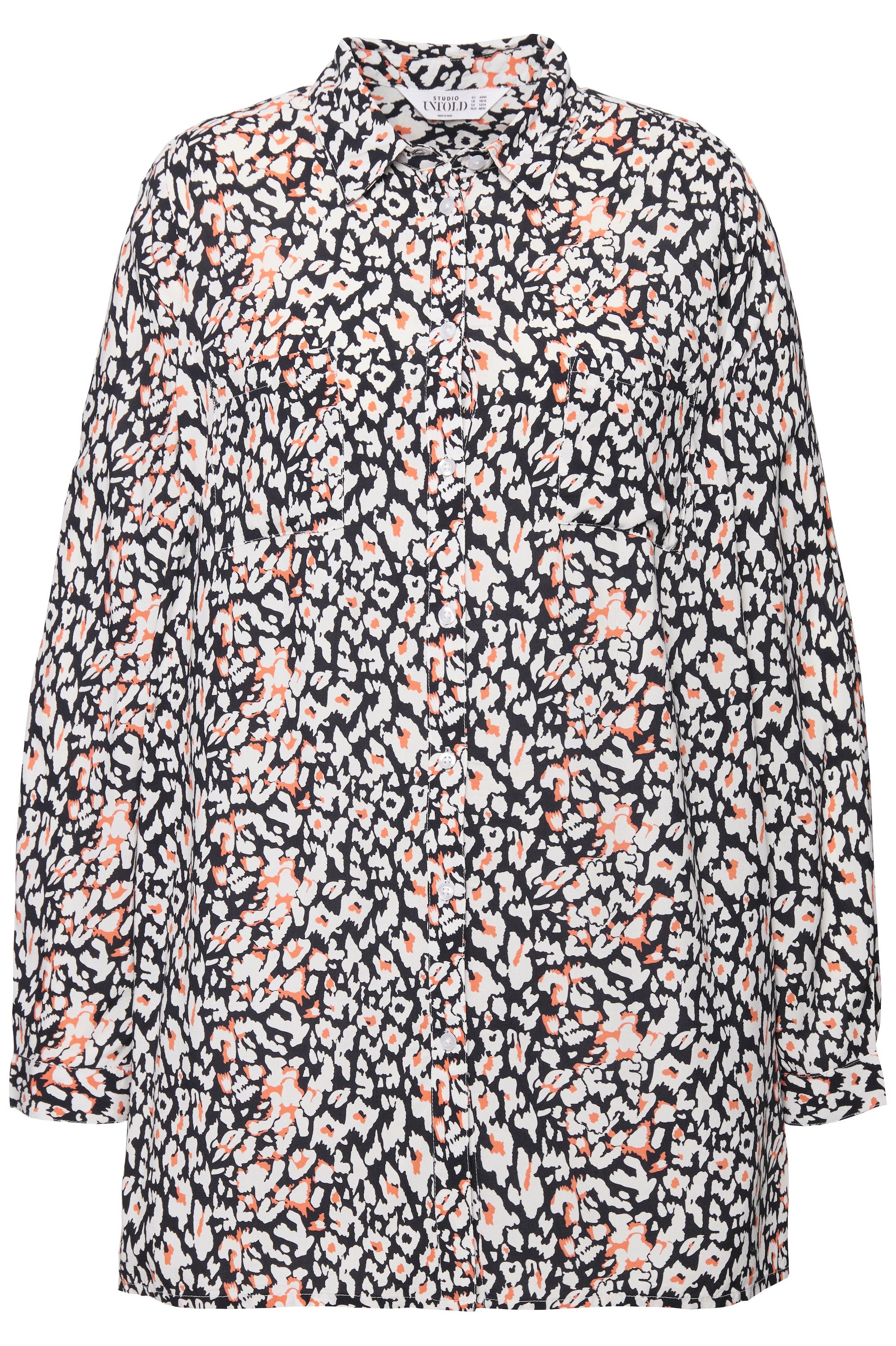 Studio Untold Hemdbluse Hemdbluse Boxy Shape günstig online kaufen