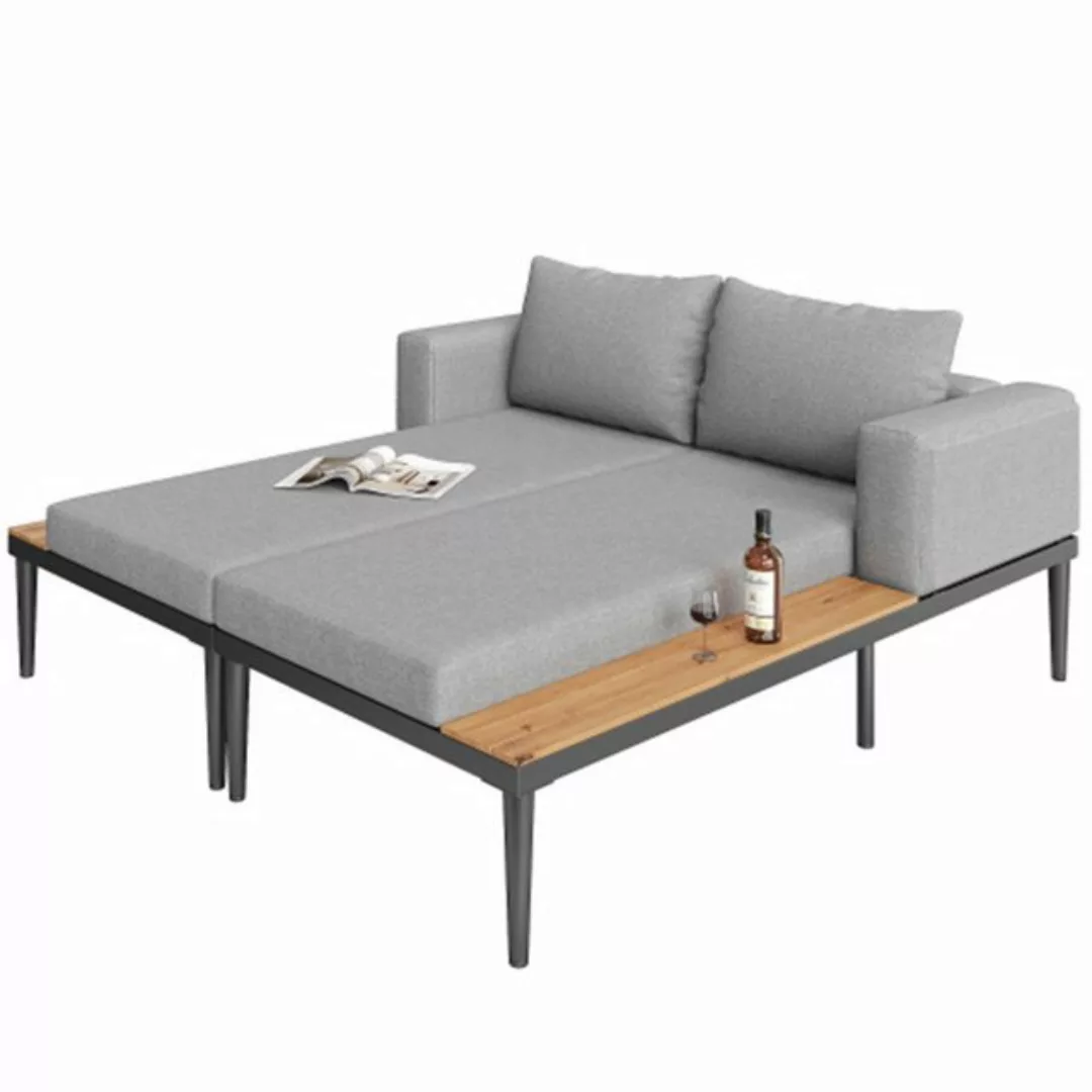 Welikera Daybed Daybed Double Lounge Bed,Outdoor Liegestuhl,wasserdichtes S günstig online kaufen