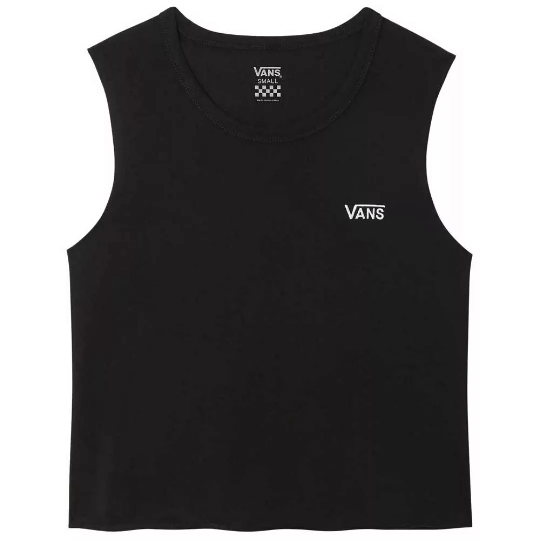 Vans Junior V Muscle Crop Ärmelloses T-shirt XS Black günstig online kaufen