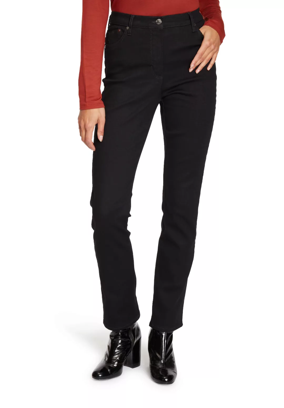 Betty Barclay Stretch-Jeans "Betty Barclay Stretch-Hose mit hohem Bund" günstig online kaufen