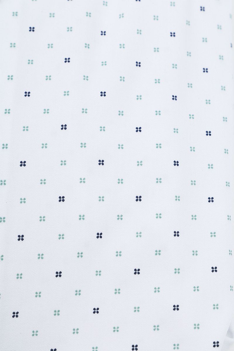 OLYMP Luxor Hemd Stretch Druck Weiß - Größe 39 günstig online kaufen