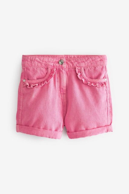 Next Jeansshorts Jeansshorts mit Rüschentasche (1-tlg) günstig online kaufen