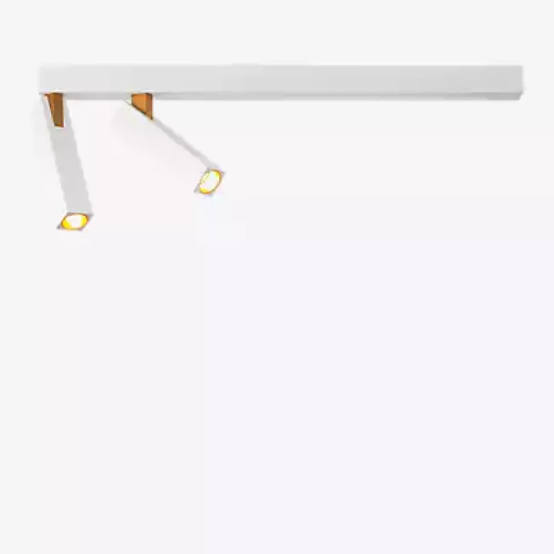 Wever & Ducré Mick 2.0 Deckenleuchte LED, weiß/gold - 3.000 K günstig online kaufen