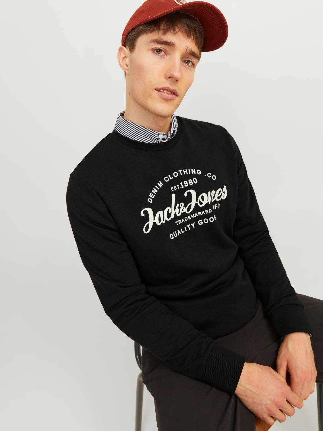 Jack & Jones Sweatshirt JJFOREST SWEAT günstig online kaufen