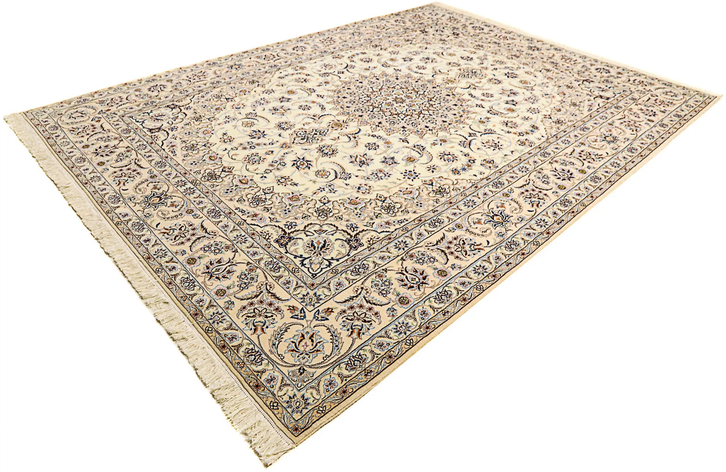 morgenland Orientteppich »Perser - Nain - Royal - 360 x 260 cm - beige«, re günstig online kaufen