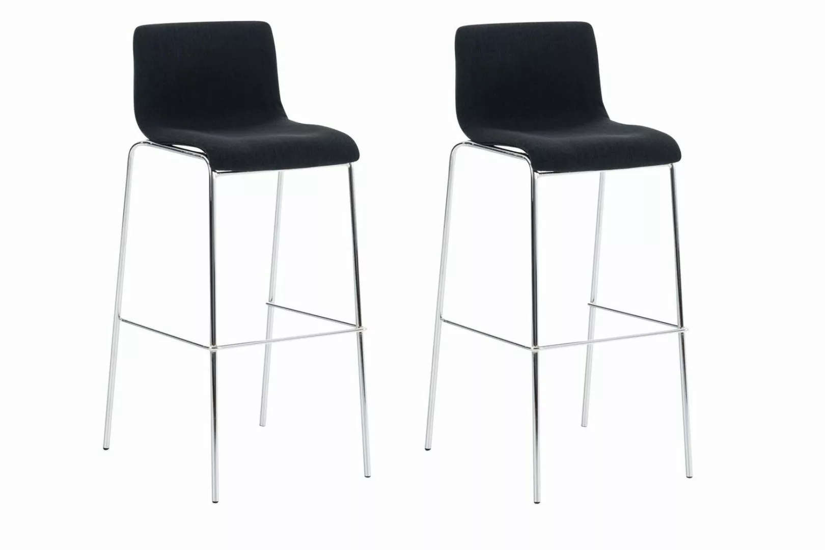 CLP Barhocker Hover Stoff (2er Set, günstig online kaufen