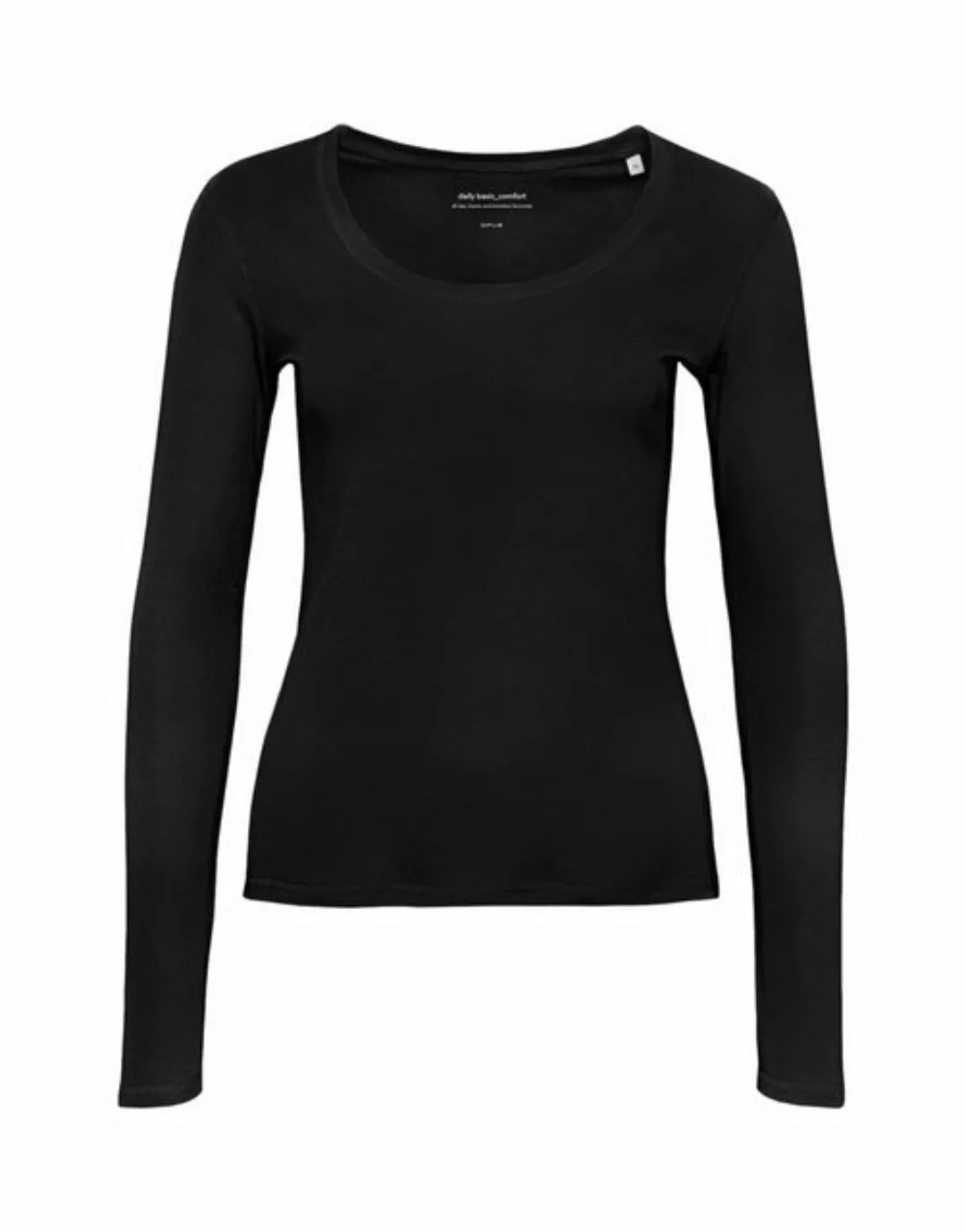 OPUS Langarmshirt Sorana Schmal Baumwolle günstig online kaufen