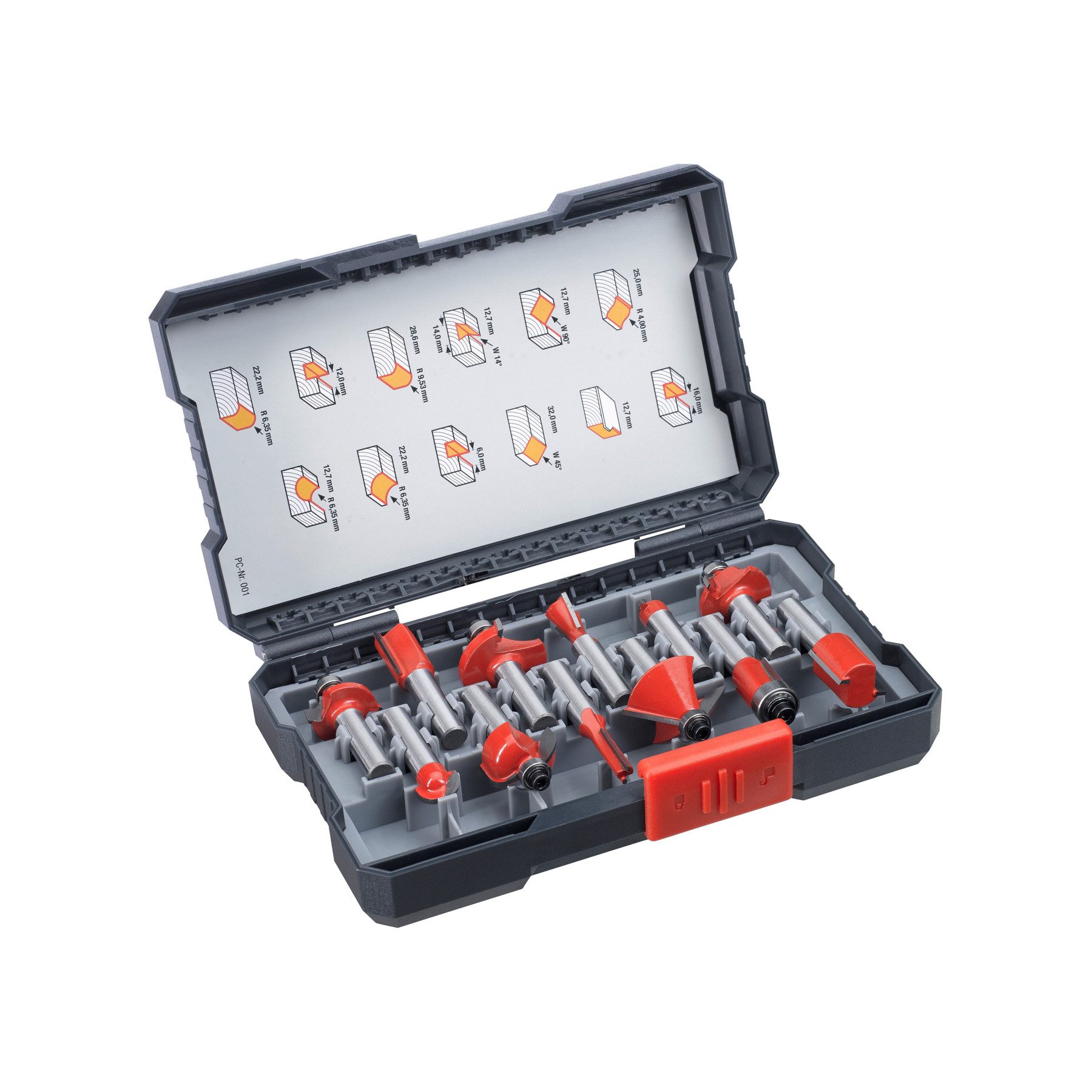 kwb Fräser-Set KWB Fräser-Set, 757295, 12-teilig günstig online kaufen