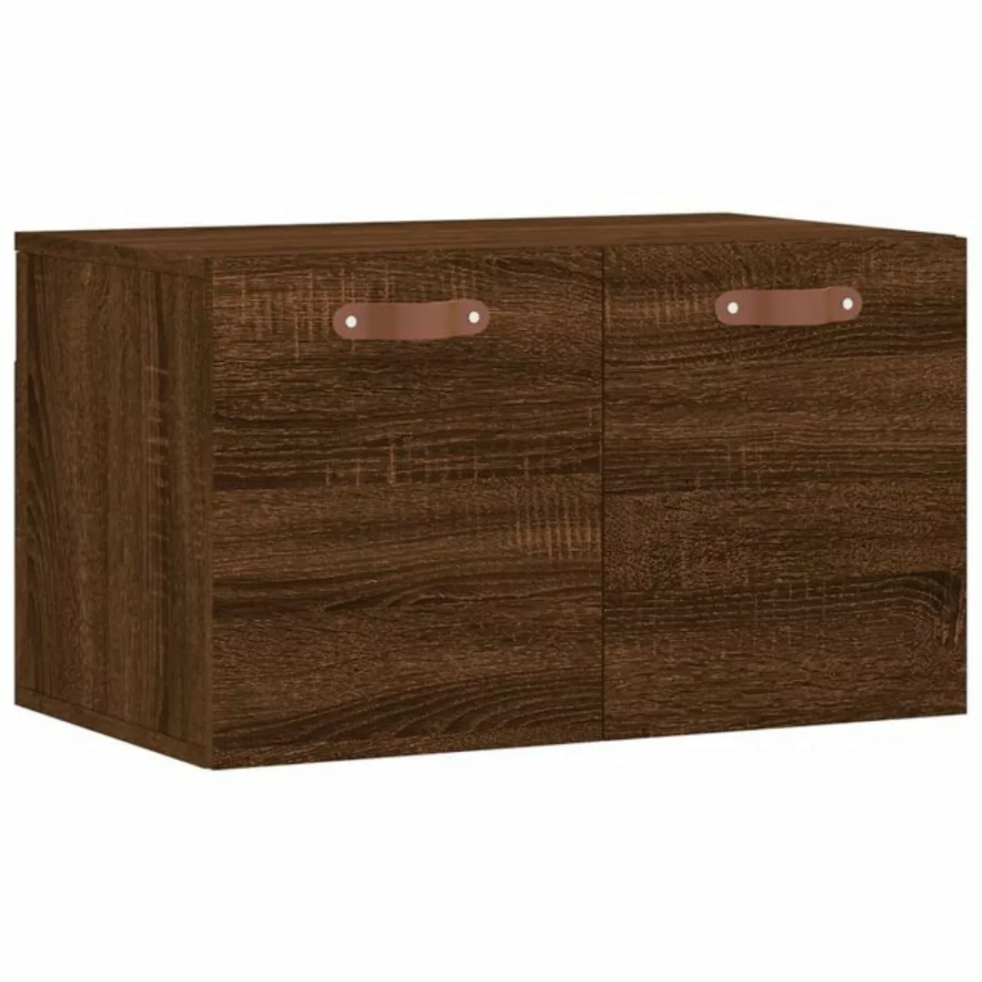 vidaXL Hängeschrank Wandschrank Braun Eichen-Optik 60x36,5x35cm Holzwerksto günstig online kaufen