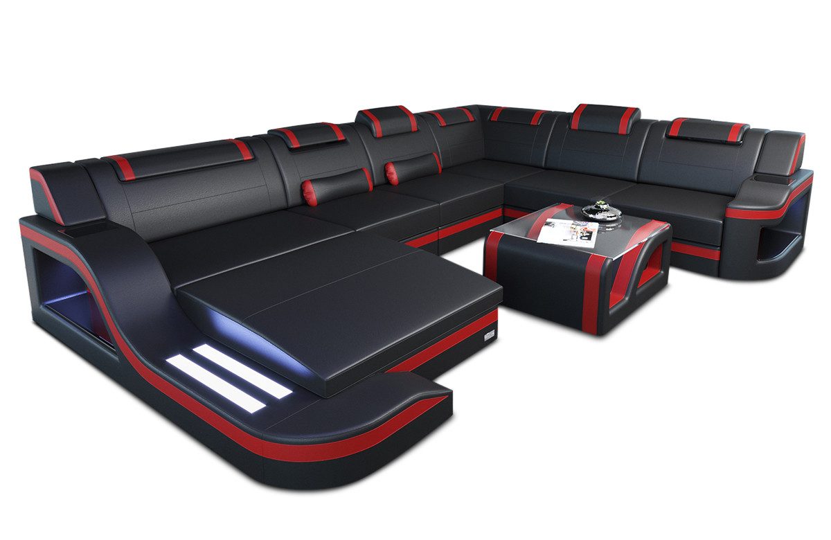 Sofa Dreams Wohnlandschaft Ledercouch Sofa Leder günstig online kaufen