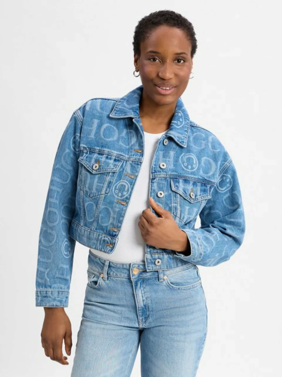 HUGO Blue Jeansjacke Galatea günstig online kaufen