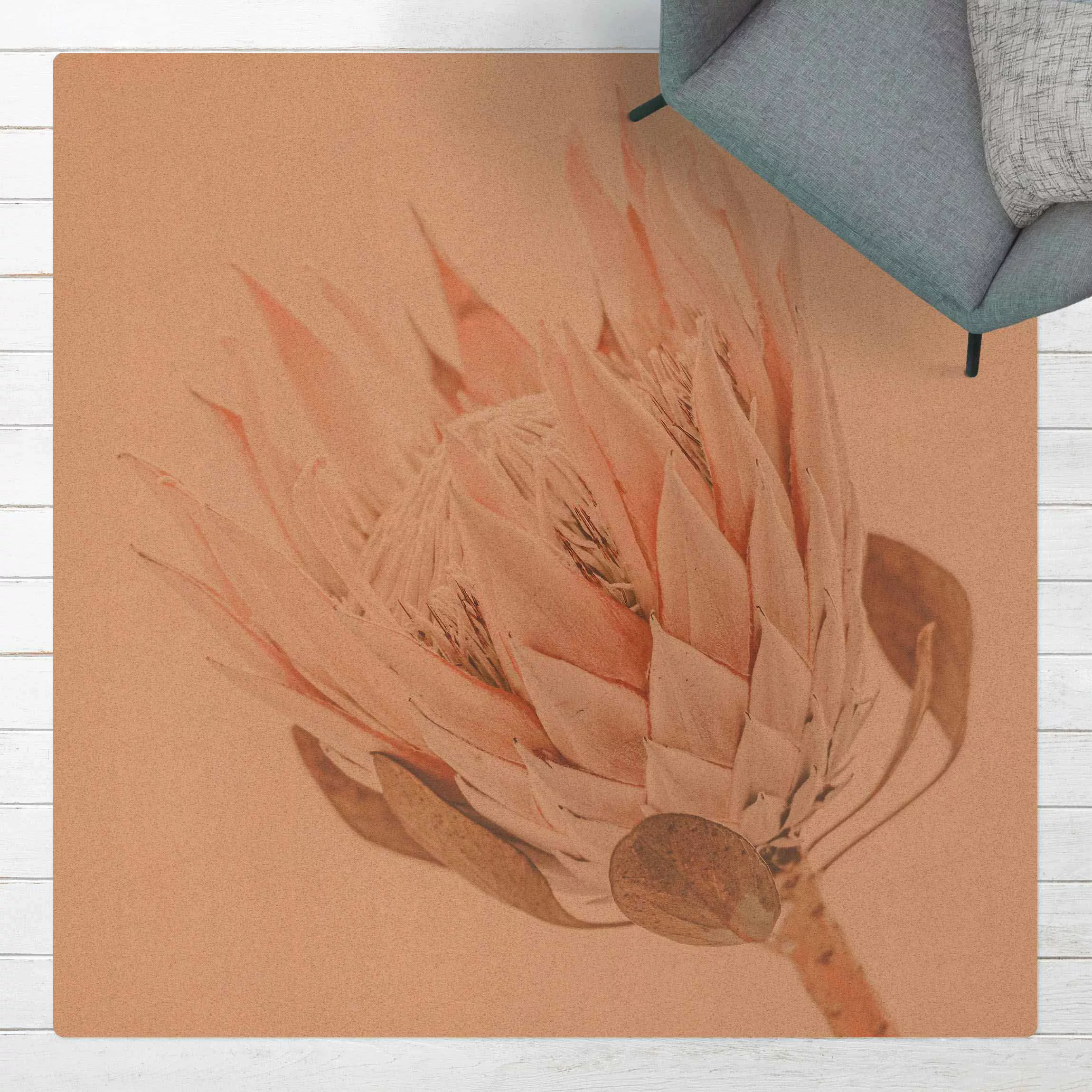 Kork-Teppich Protea Königin der Blüten günstig online kaufen