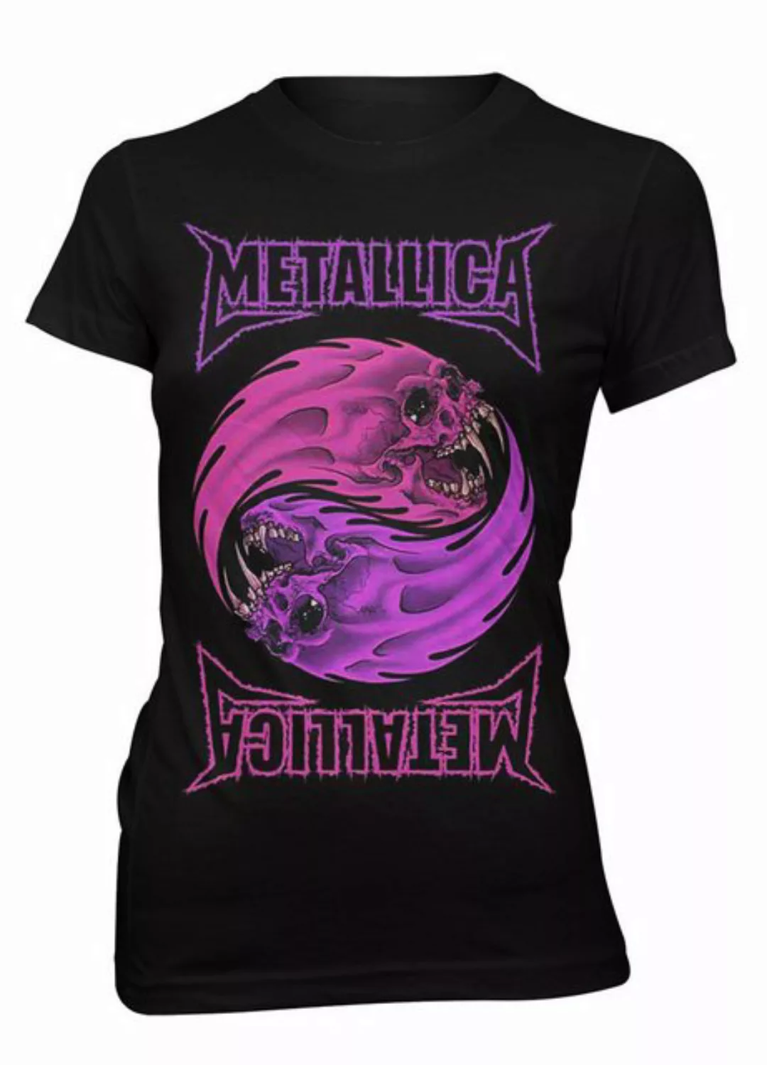 metallica T-Shirt Yin Yang Purple günstig online kaufen