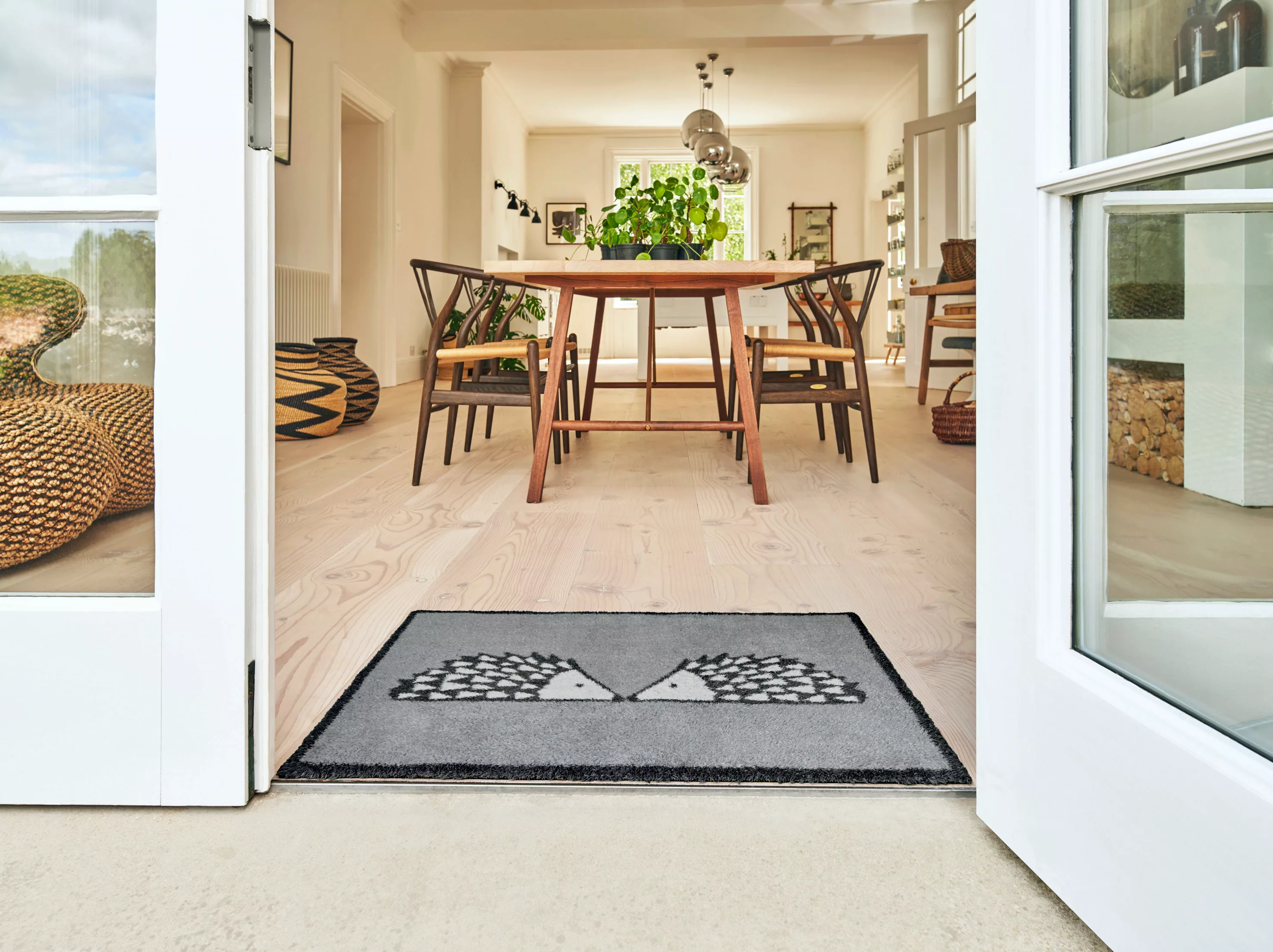 Turtle Mat Fußmatte »Kissing Spike Slate«, rechteckig, 9 mm Höhe günstig online kaufen