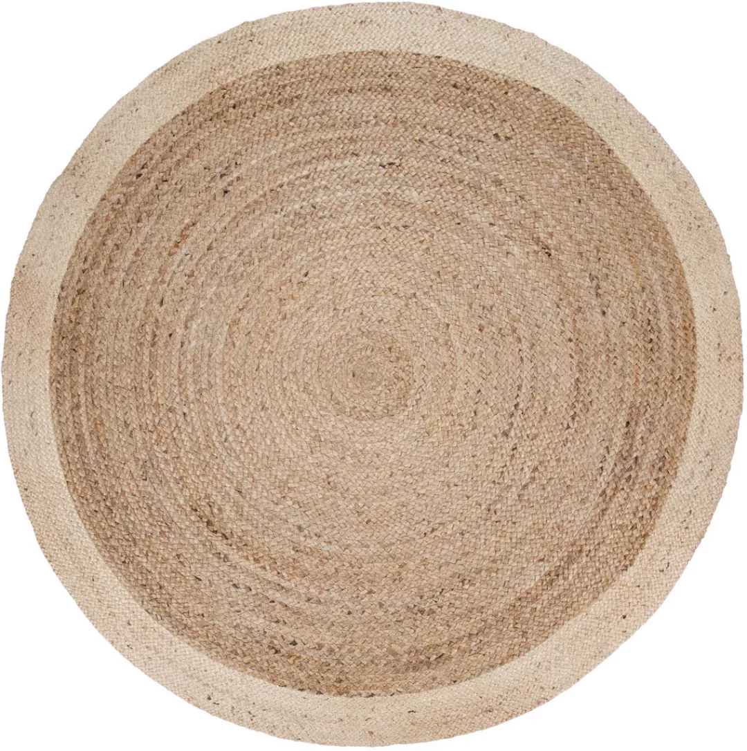 Paco Home Teppich »Viborg 594«, rund, Jute, Modern, Boho, Ethno, Handgefert günstig online kaufen