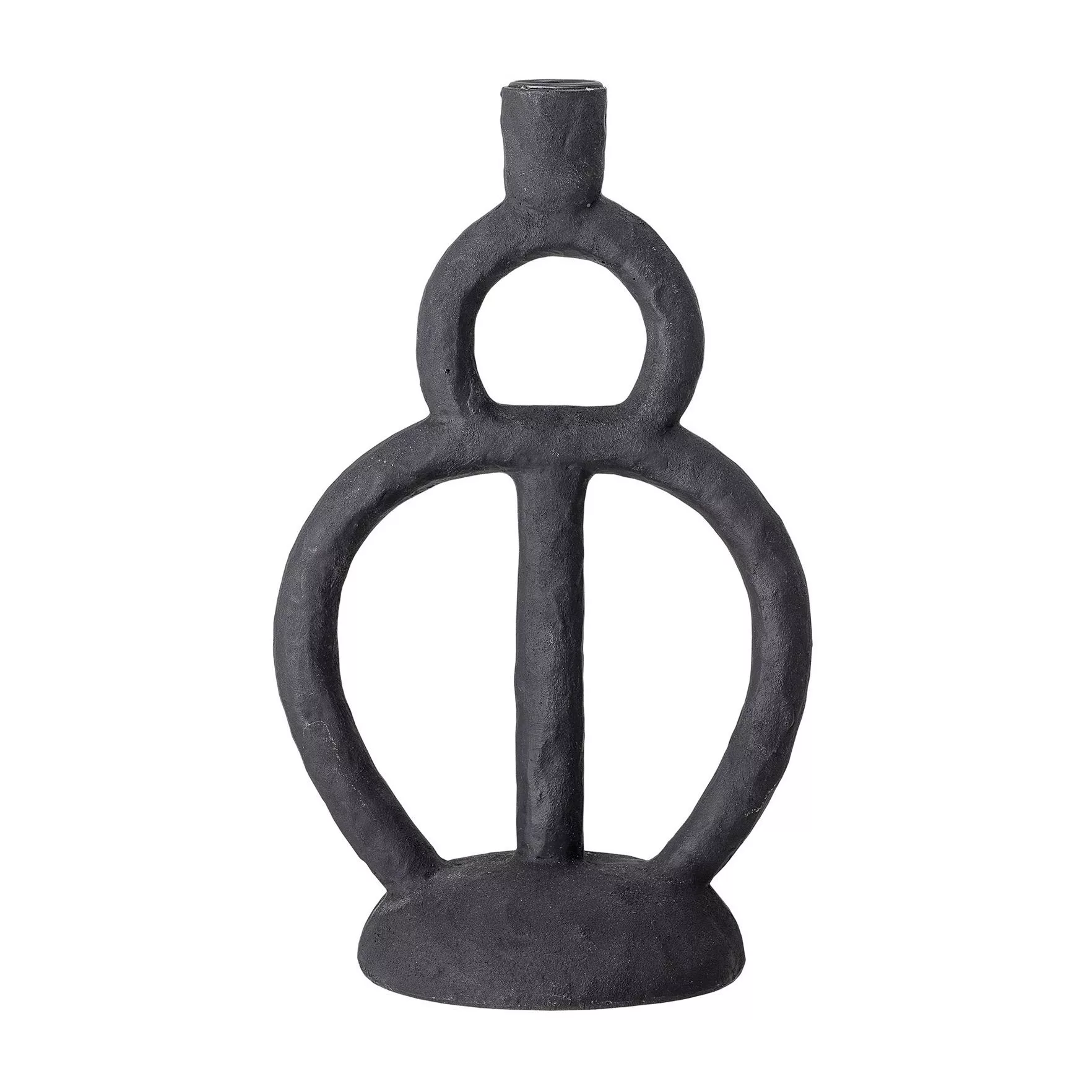 Bloomingville - Ramina Kerzenhalter H 29cm - schwarz/LxBxH 17,5x12,5x29cm/f günstig online kaufen