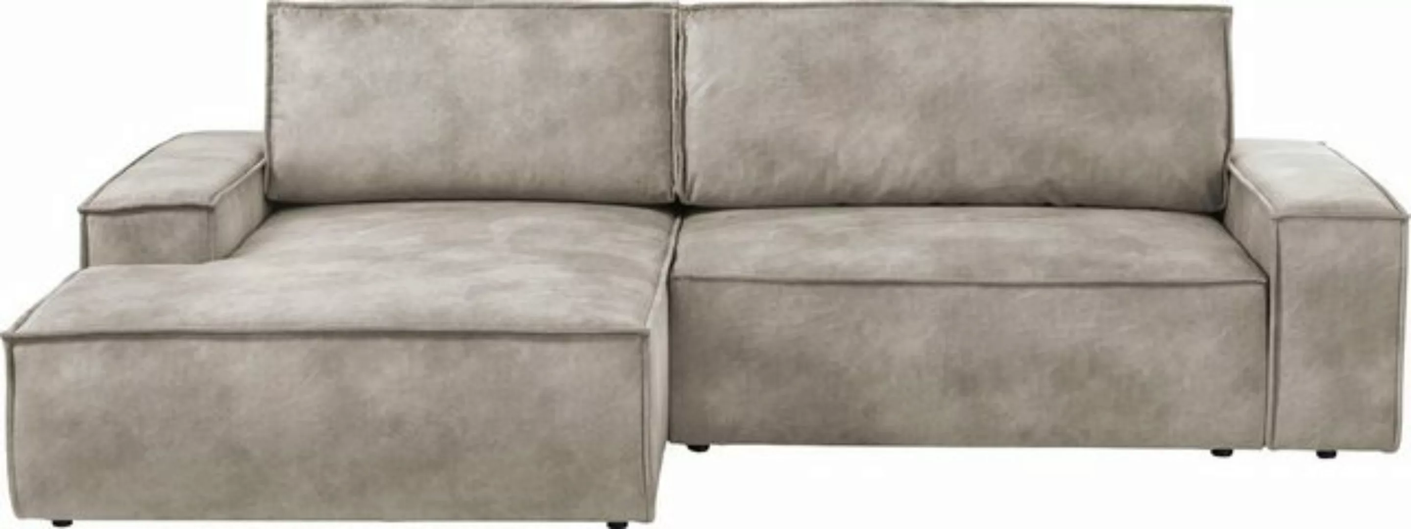 Home affaire Ecksofa SHERWOOD Schlafsofa 267 cm, L-Form, Schlaffunktion mit günstig online kaufen