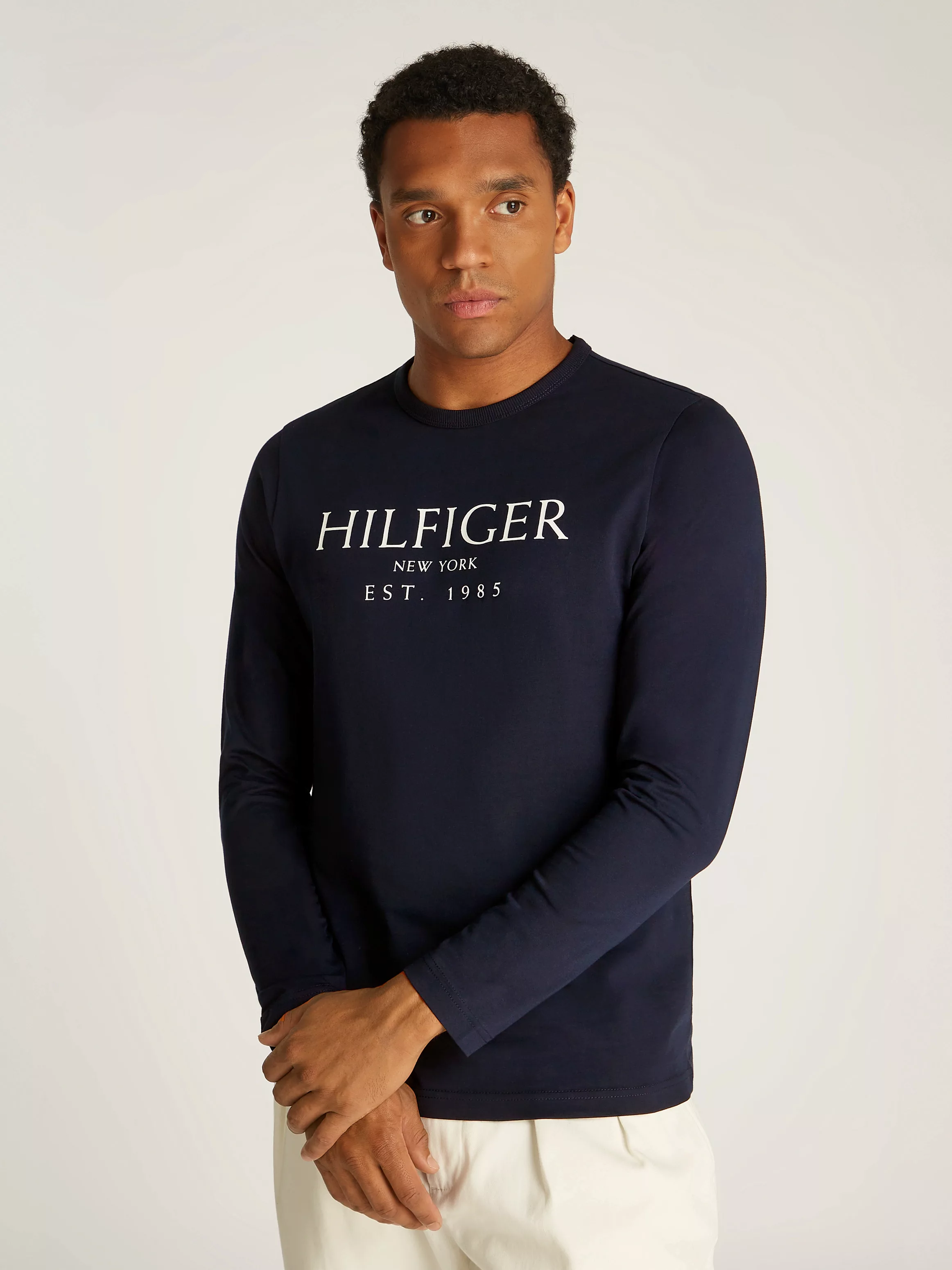 Tommy Hilfiger Langarmshirt BIG HILFIGER LS TEE günstig online kaufen