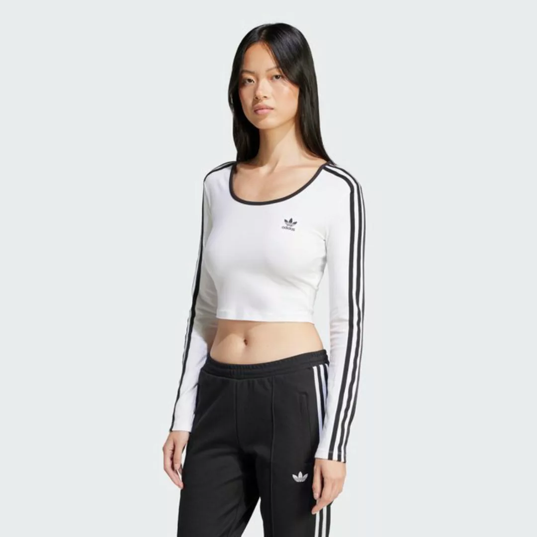 adidas Originals Langarmshirt 3S LS CROP günstig online kaufen