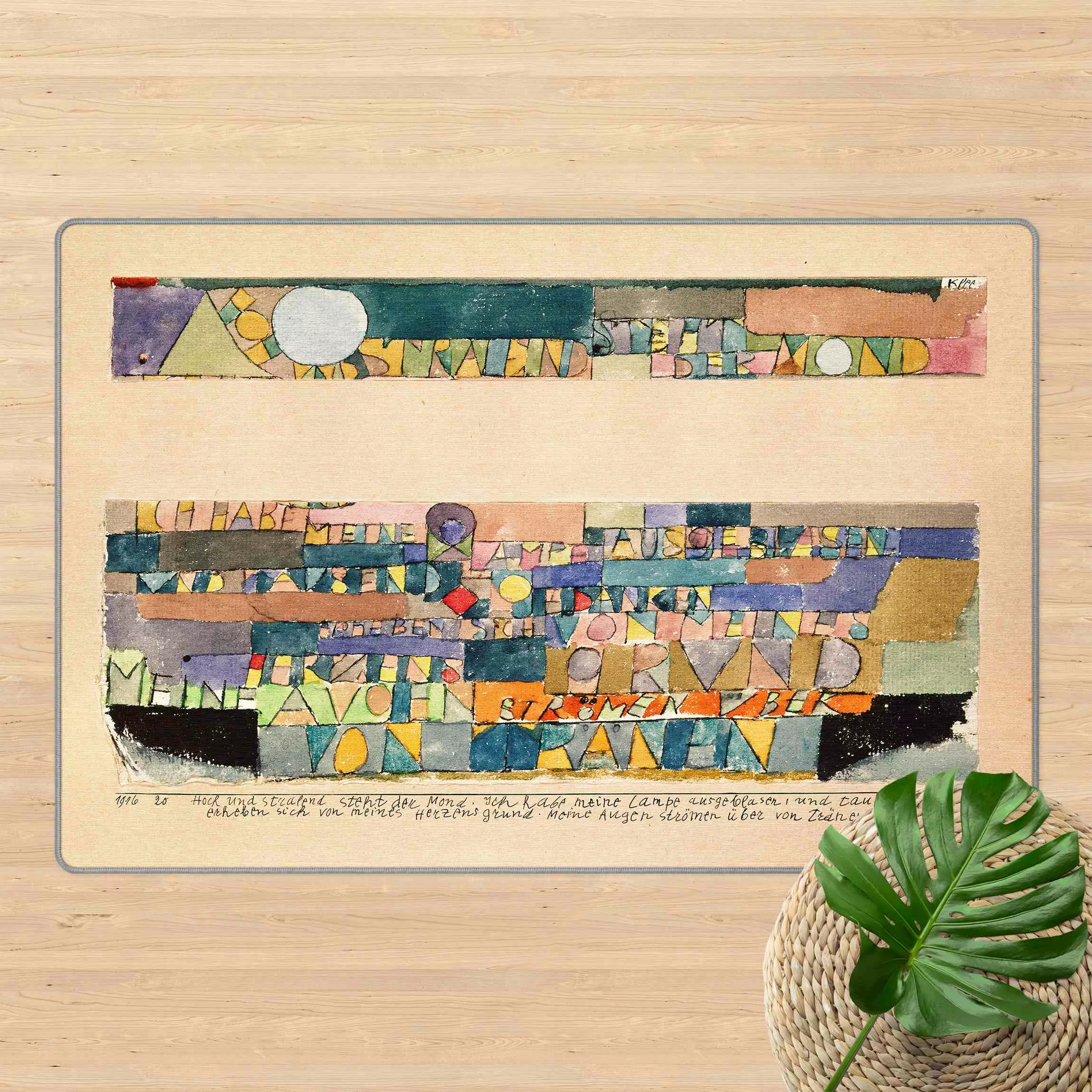 Teppich Paul Klee - Der Mond günstig online kaufen