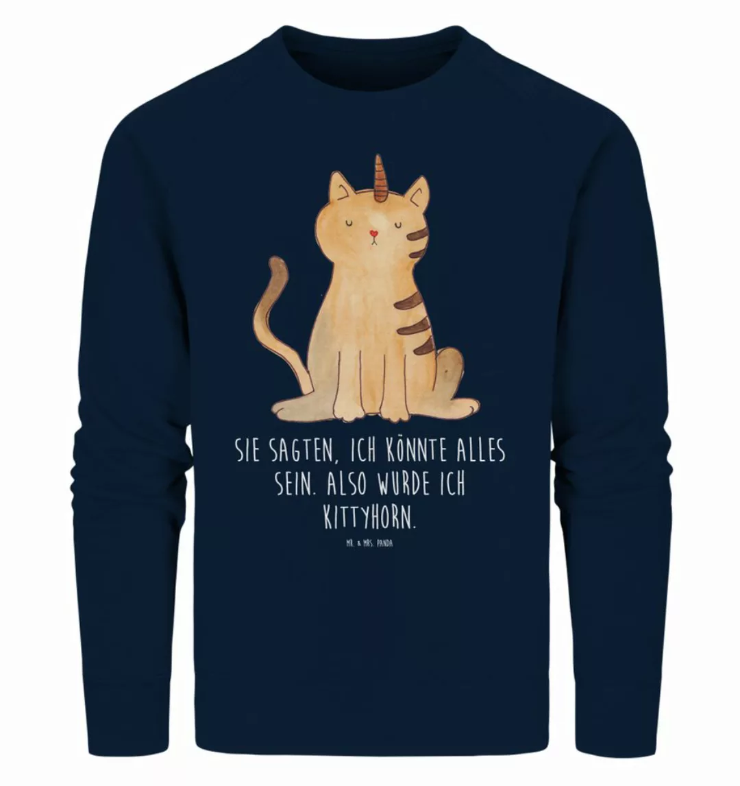 Mr. & Mrs. Panda Longpullover Größe L Einhorn Katze - French Navy - Geschen günstig online kaufen