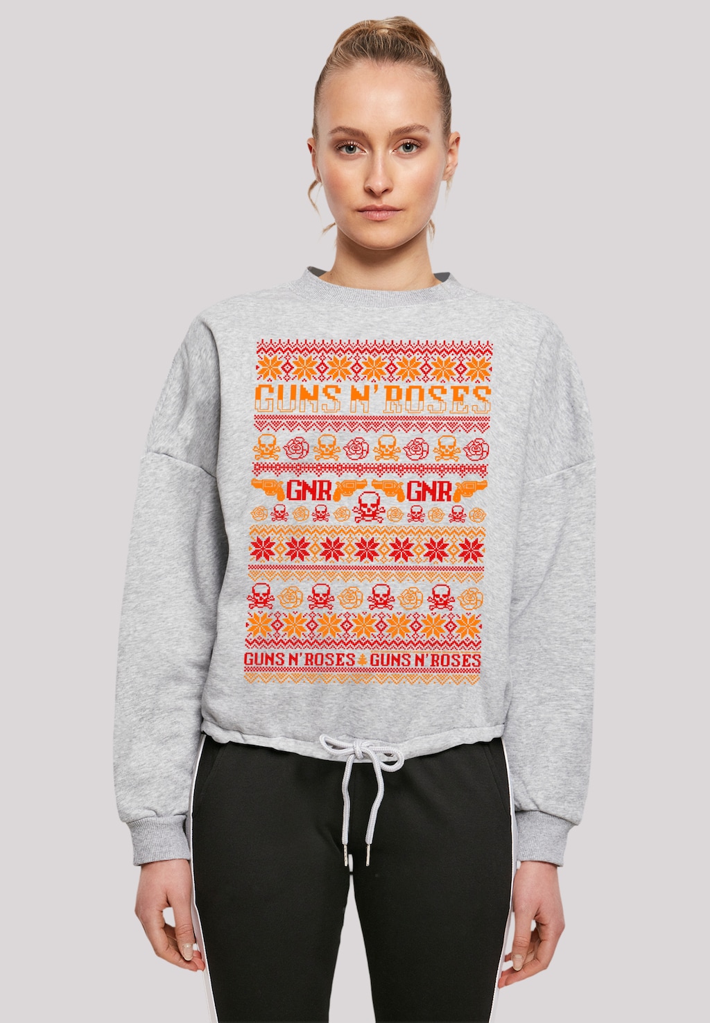 F4NT4STIC Sweatshirt "Guns n Roses Weihnachten Christmas", Musik,Band,Logo günstig online kaufen