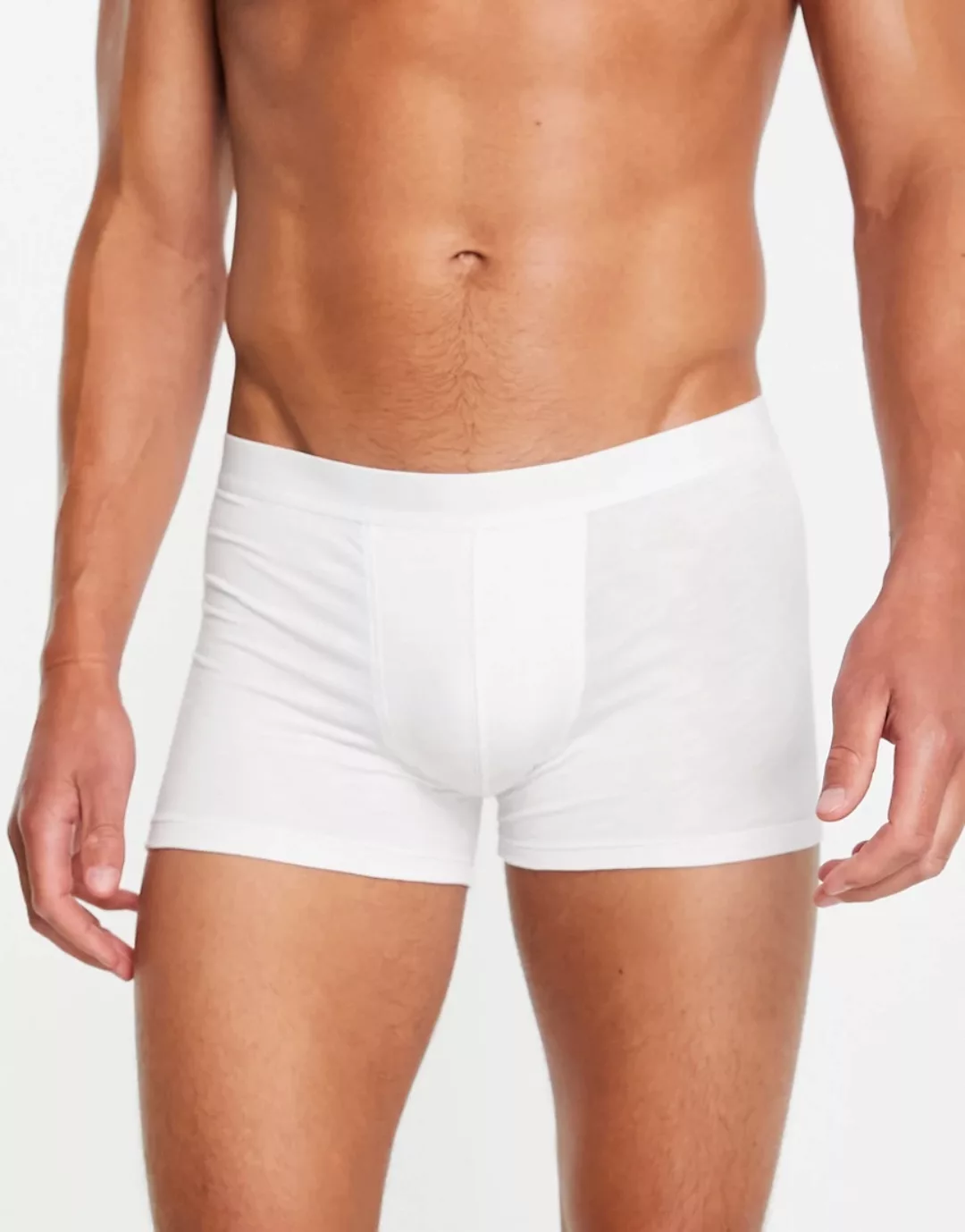 ASOS DESIGN – Unterhose aus Modal in gebrochenem Weiß günstig online kaufen