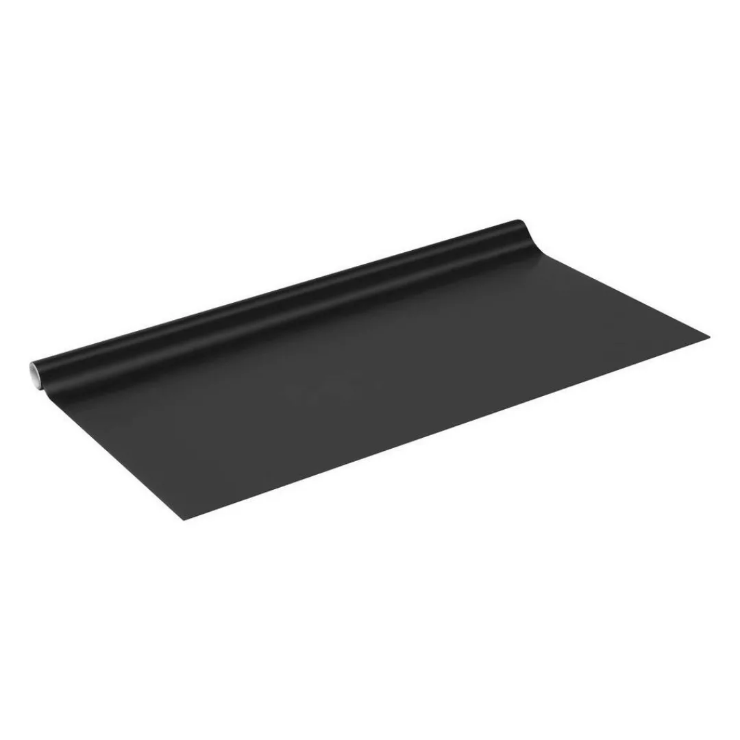 d-c-fix Klebefolie Uni Seidenmatt Schwarz 200 cm x 67,5 cm günstig online kaufen