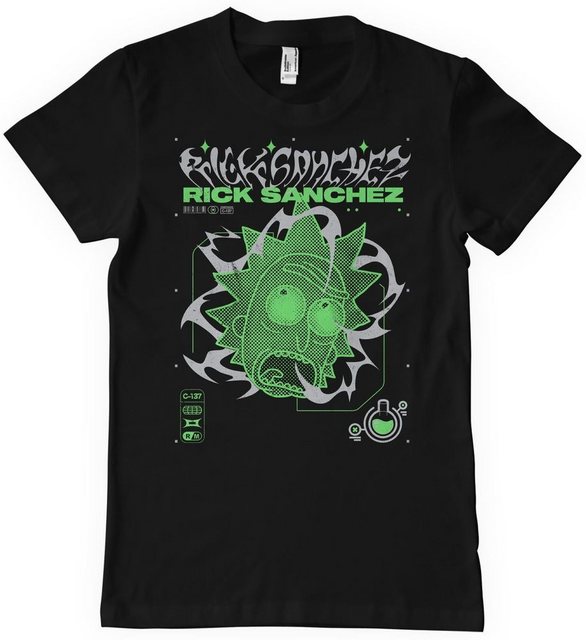 Rick and Morty T-Shirt Rick Sanchez Lab T-Shirt günstig online kaufen