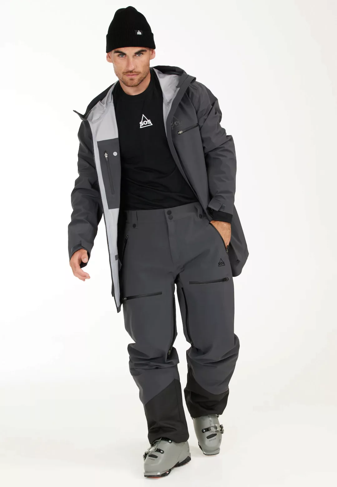 SOS Skihose "Silverton", mit wasserabweisender Membran günstig online kaufen