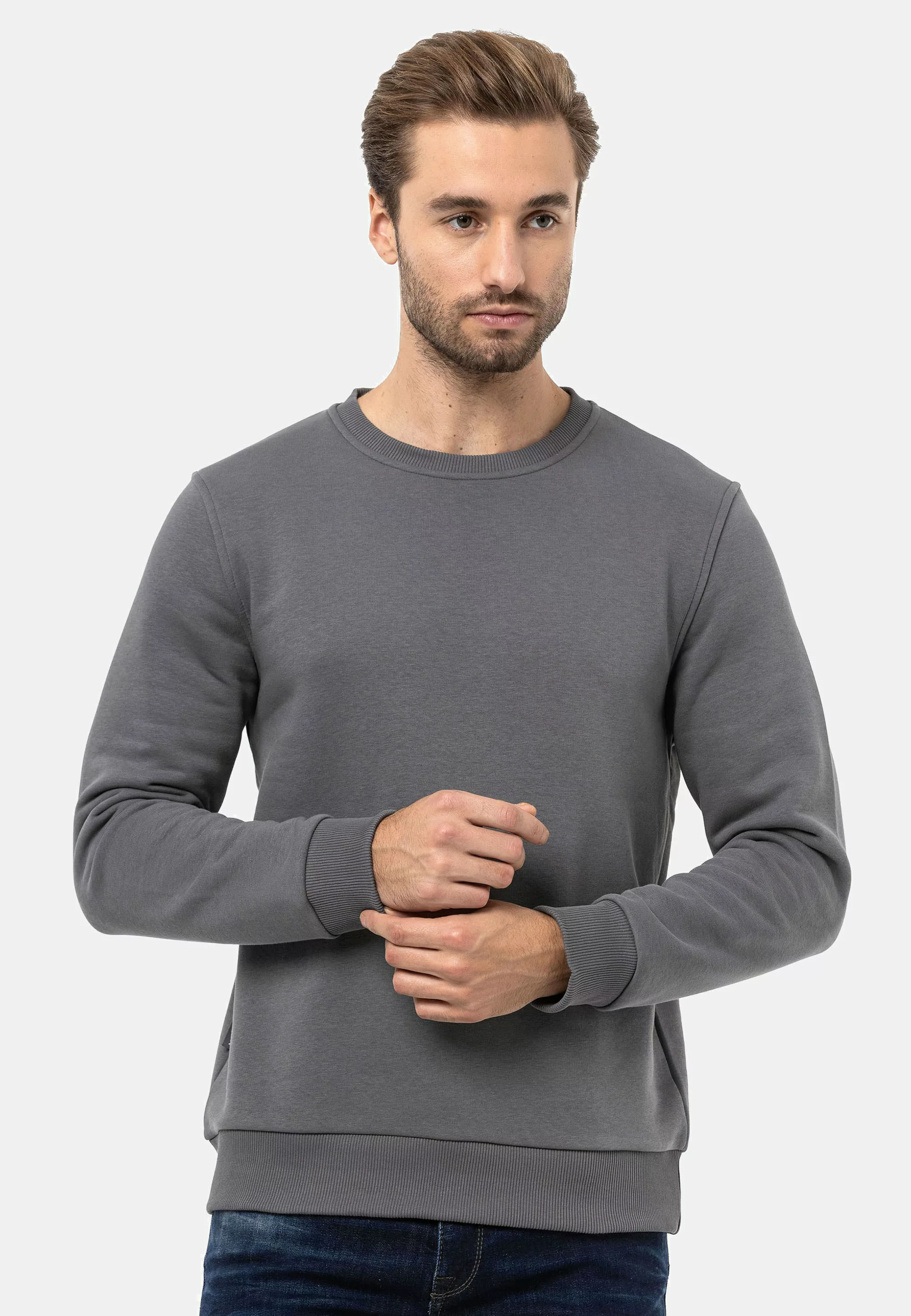 Cipo & Baxx Sweatshirt, im stylischen Uni-Look günstig online kaufen