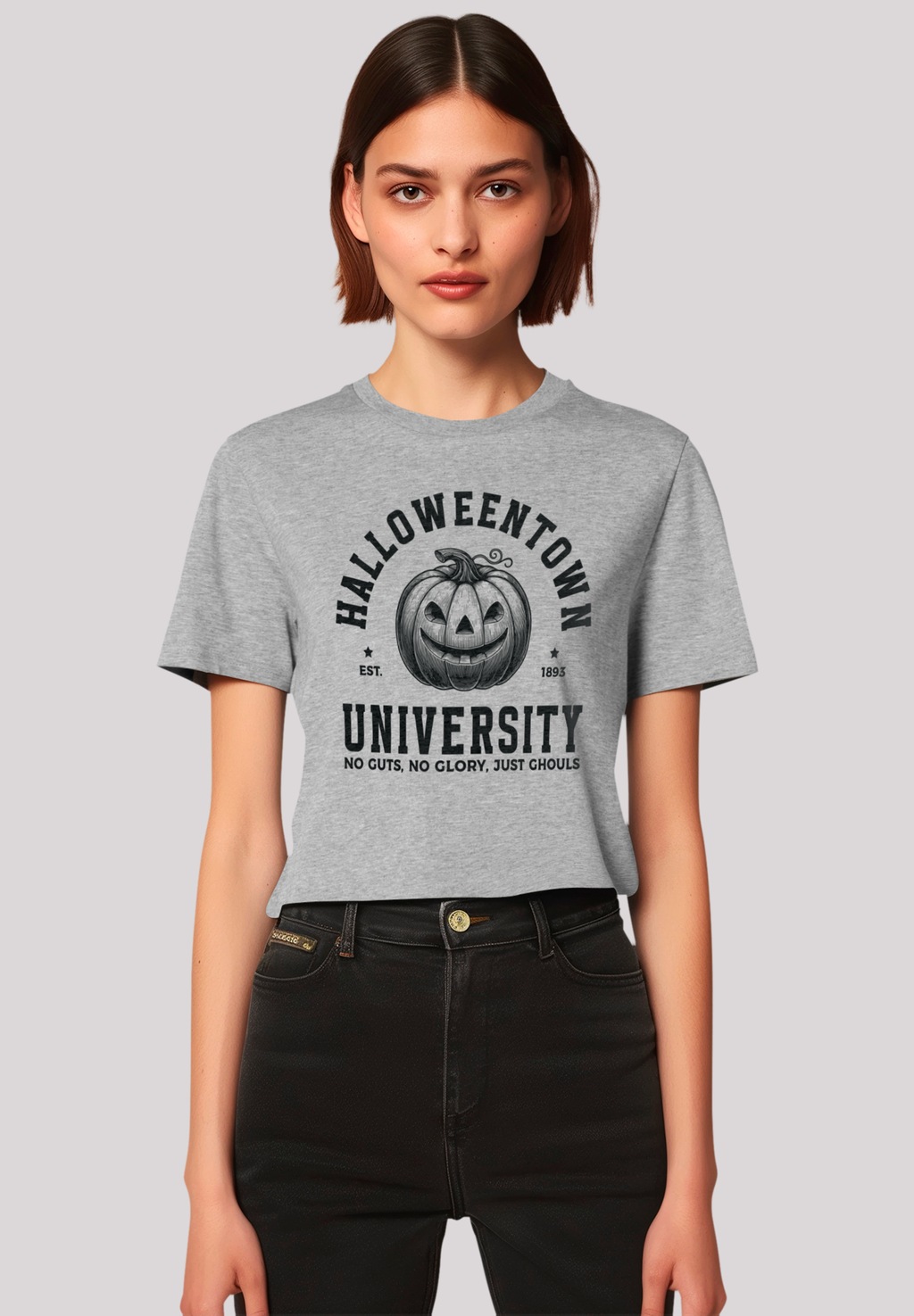 F4NT4STIC T-Shirt "Halloween University Halloweentown pumpkin", Premium Qua günstig online kaufen