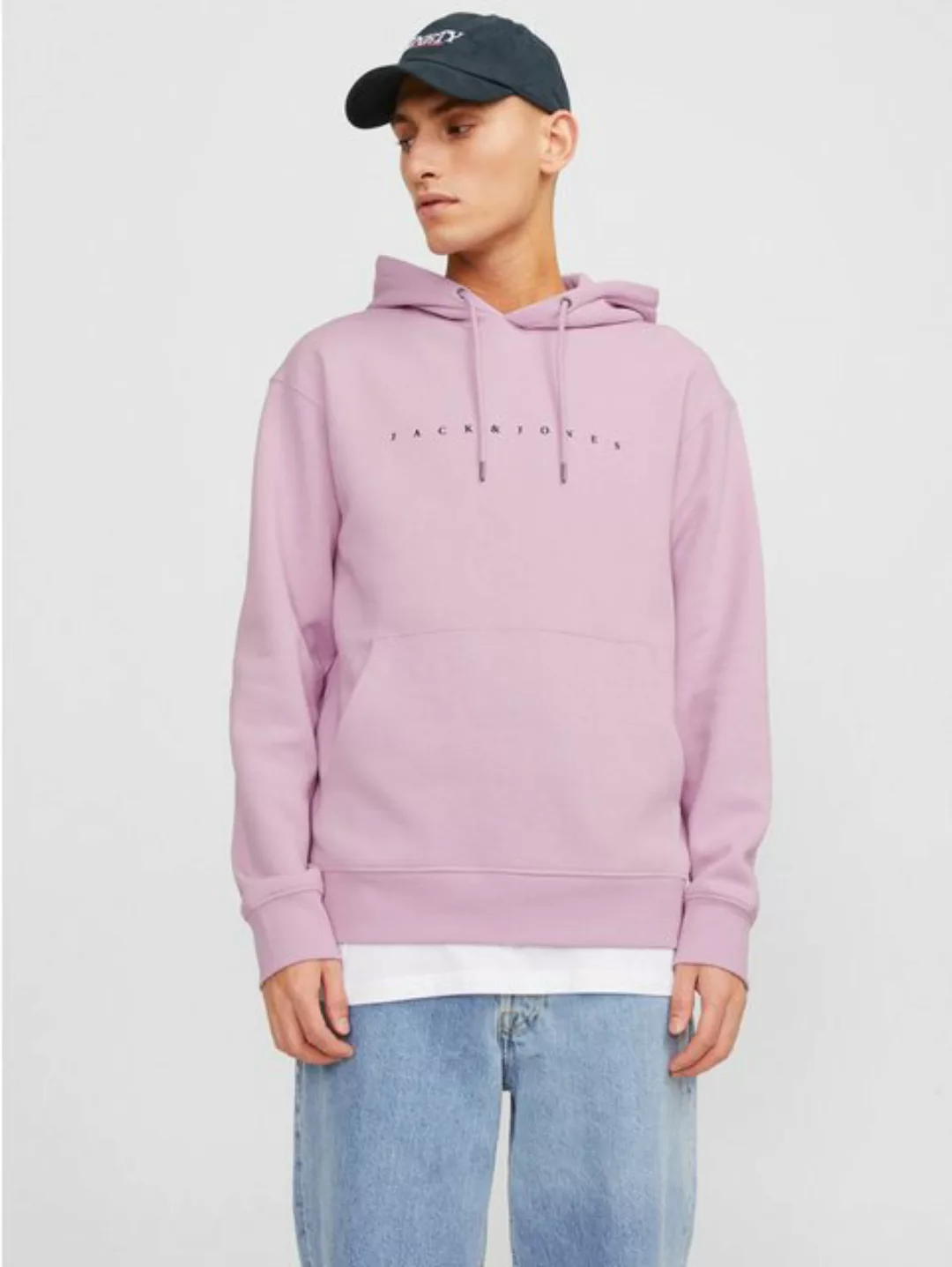 Jack & Jones Kapuzensweatshirt "JJESTAR JJ SWEAT HOOD NOOS", mit Logo Print günstig online kaufen