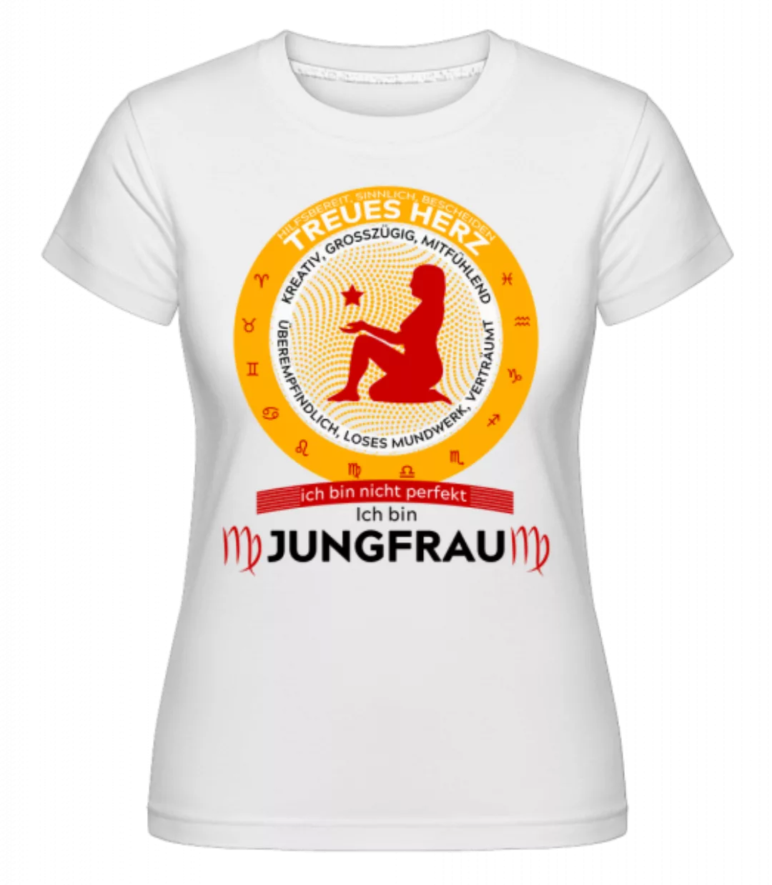 Sternzeichen Jungfrau · Shirtinator Frauen T-Shirt günstig online kaufen