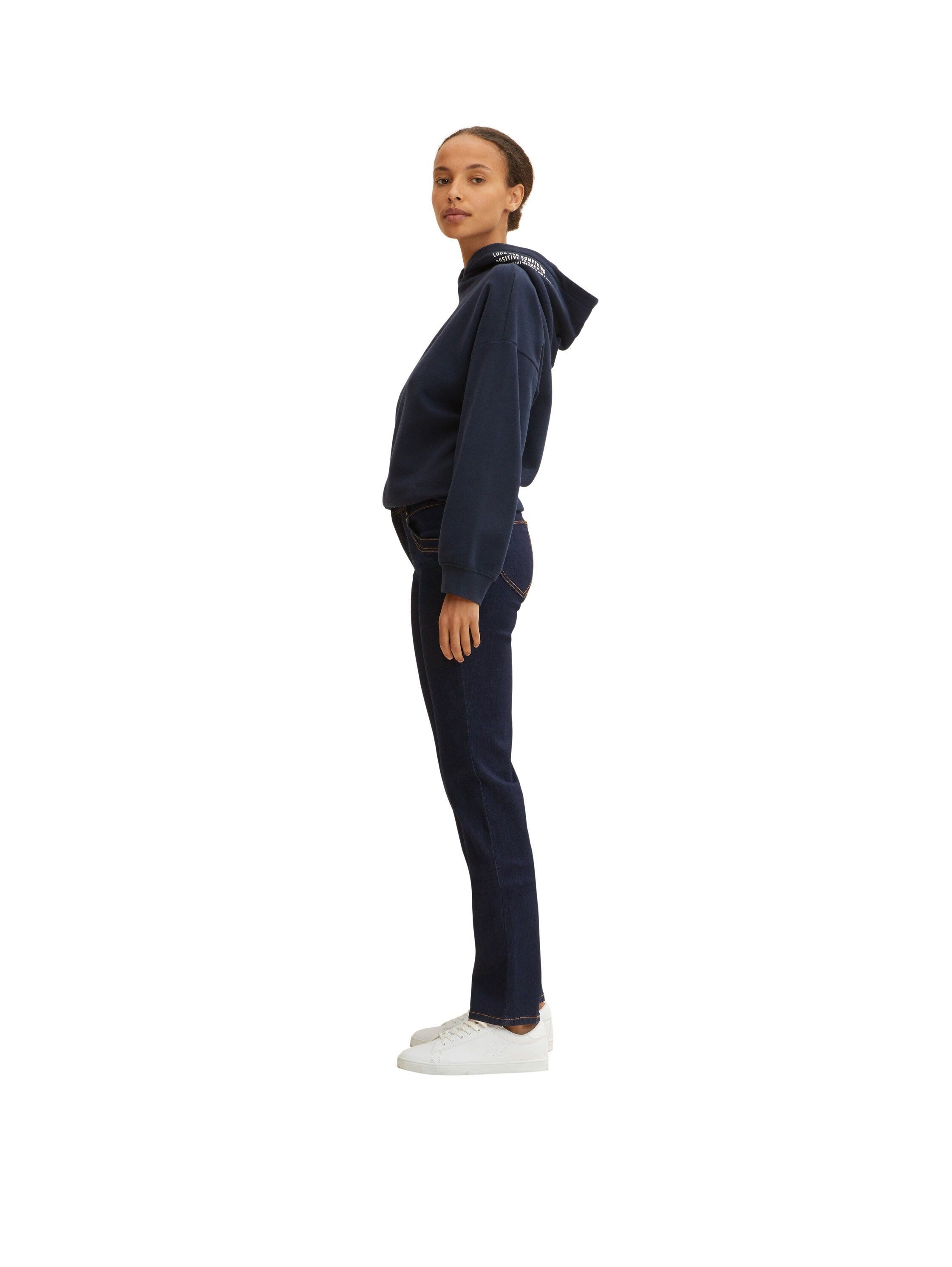 TOM TAILOR Gerade Jeans "Alexa Straight", mit Kontrastnähten günstig online kaufen