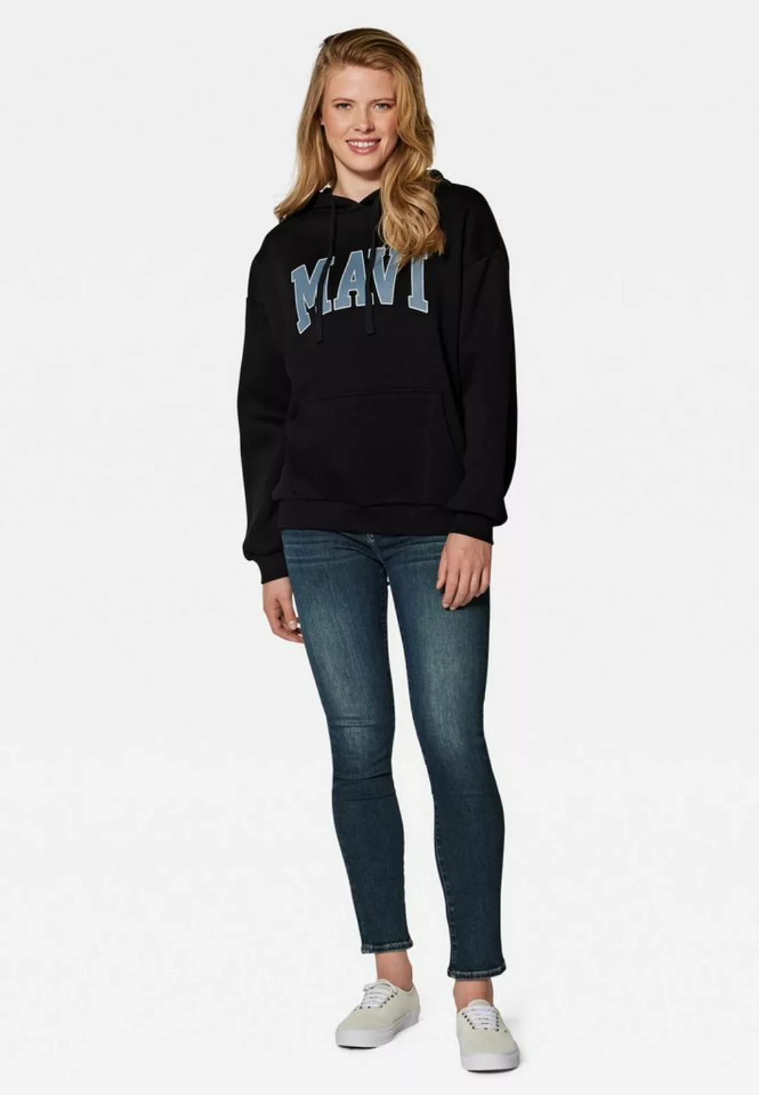 Mavi Kapuzenpullover MAVI LOGO HOODED SWEATSHIRT Hoodie günstig online kaufen