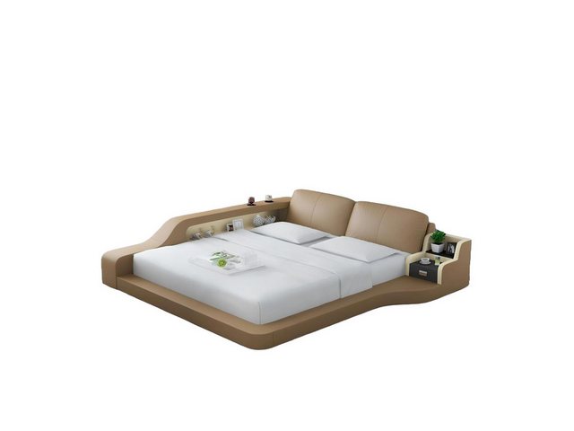 JVmoebel Bett Wasserbett Hotel Doppel Bett Lederbett Wasser LB8841, Made in günstig online kaufen