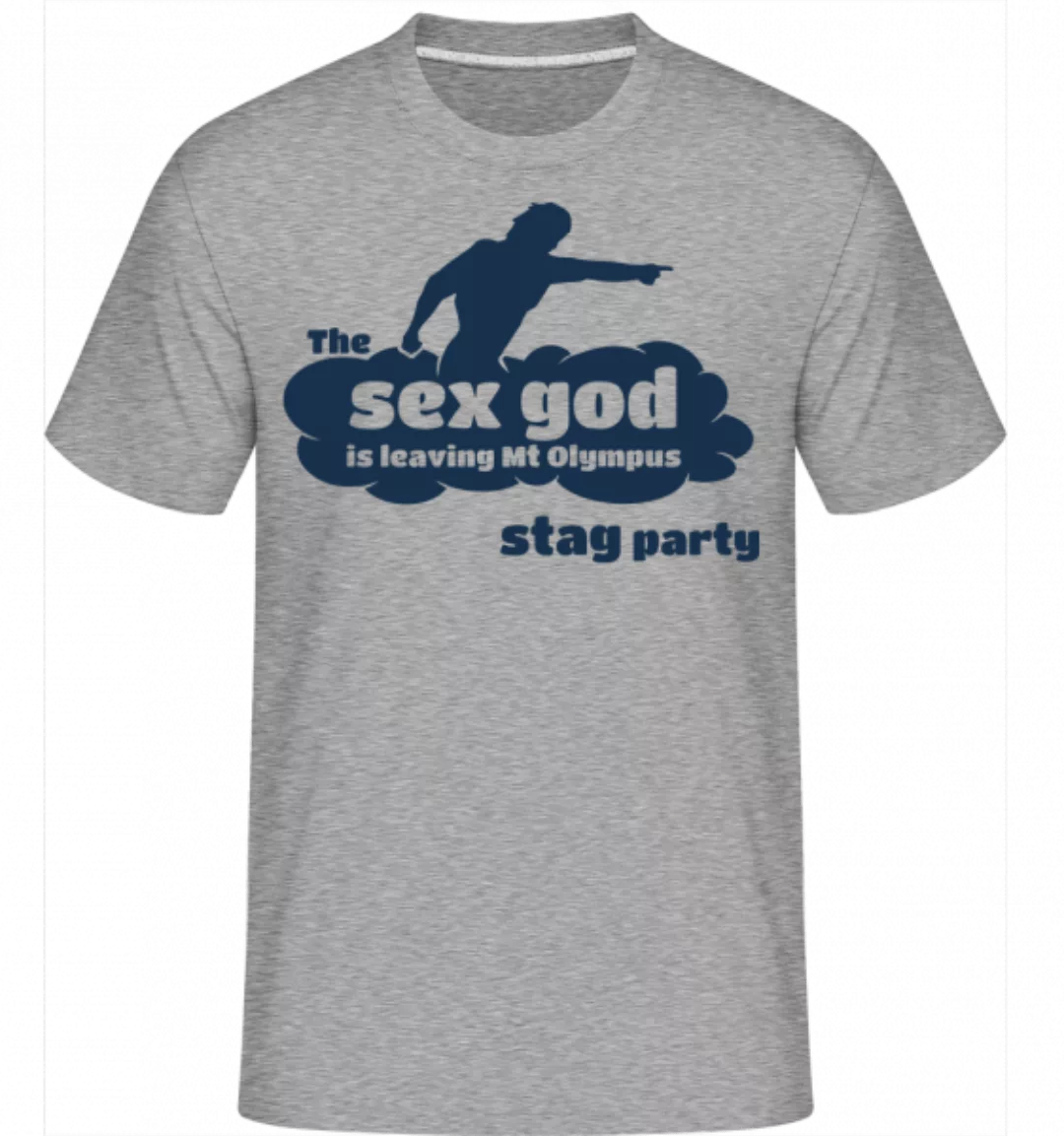 Stag Party Sex God · Shirtinator Männer T-Shirt günstig online kaufen