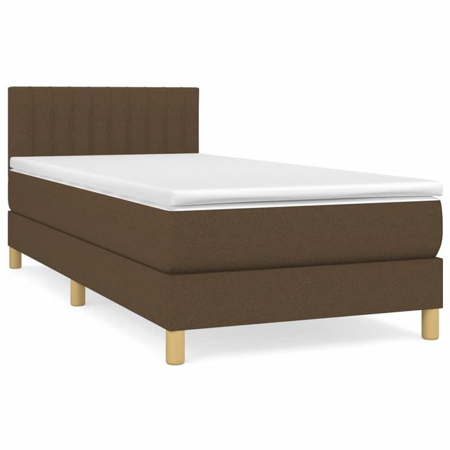 vidaXL Boxspringbett Bett Boxspringbett mit Matratze und LED Stoff (90 x 19 günstig online kaufen