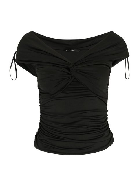 Vero Moda Petite T-Shirt (1-tlg) Drapiert/gerafft günstig online kaufen