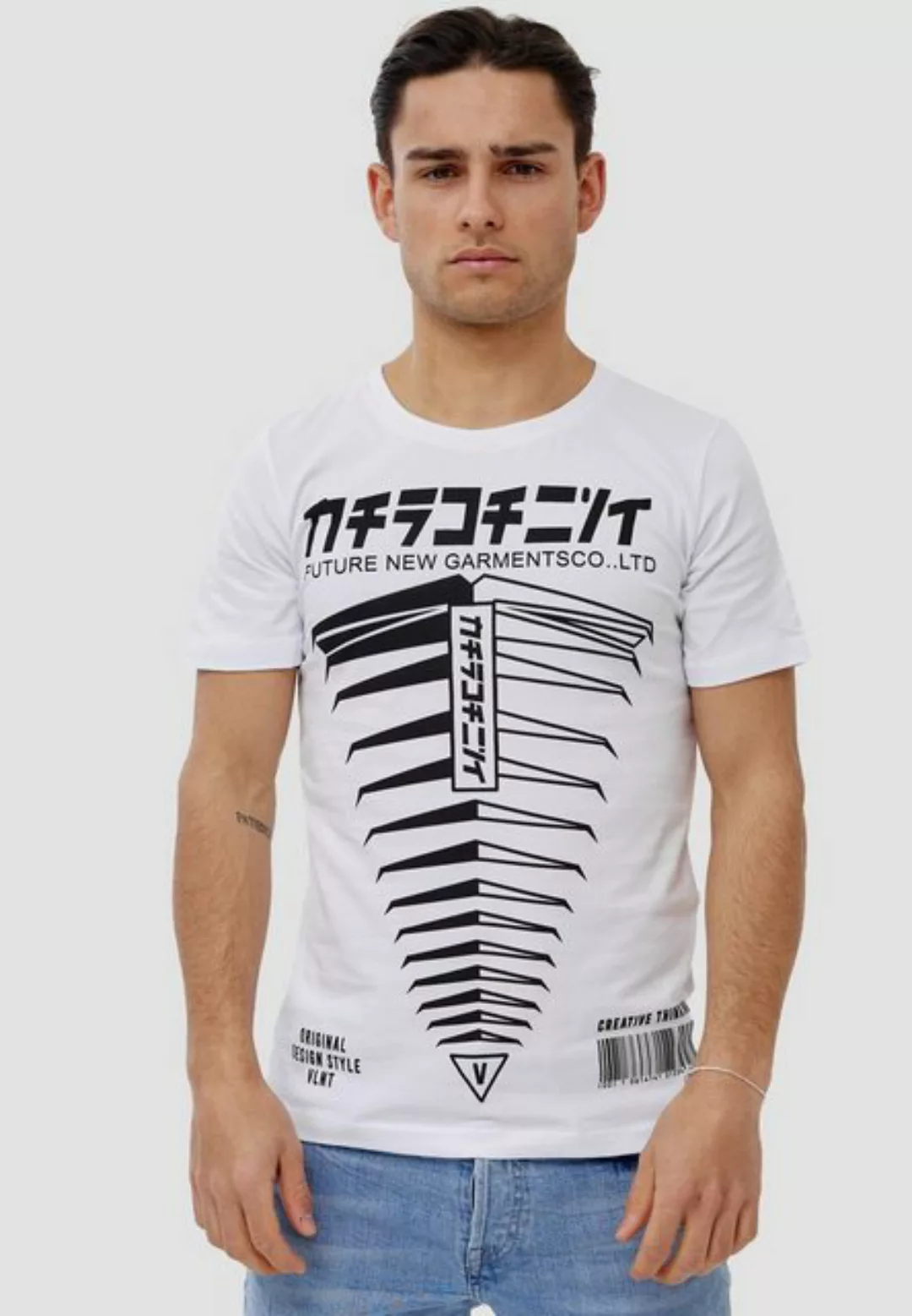 OneRedox T-Shirt TS-3729C (Shirt Polo Kurzarmshirt Tee, 1-tlg., im modische günstig online kaufen