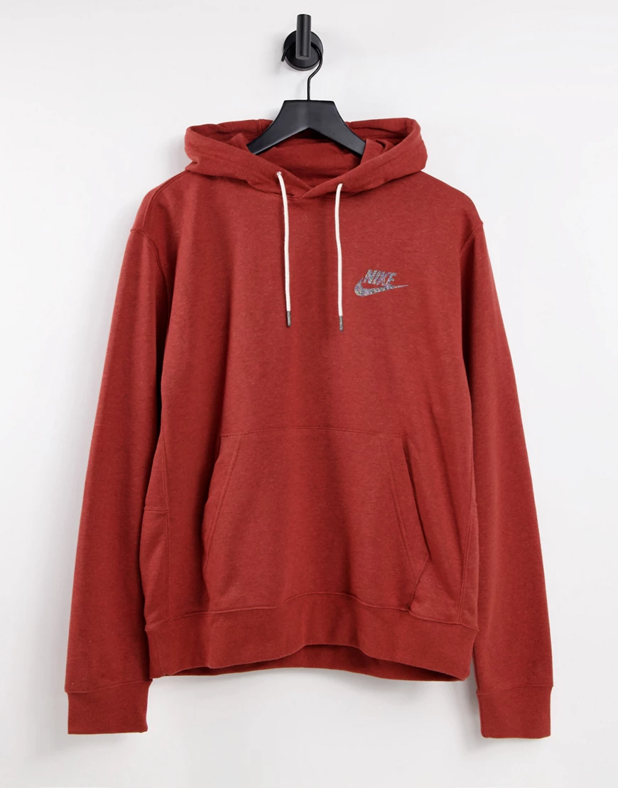 Nike – Move to Zero Revival – Kapuzenpullover in schwarzer Heide günstig online kaufen