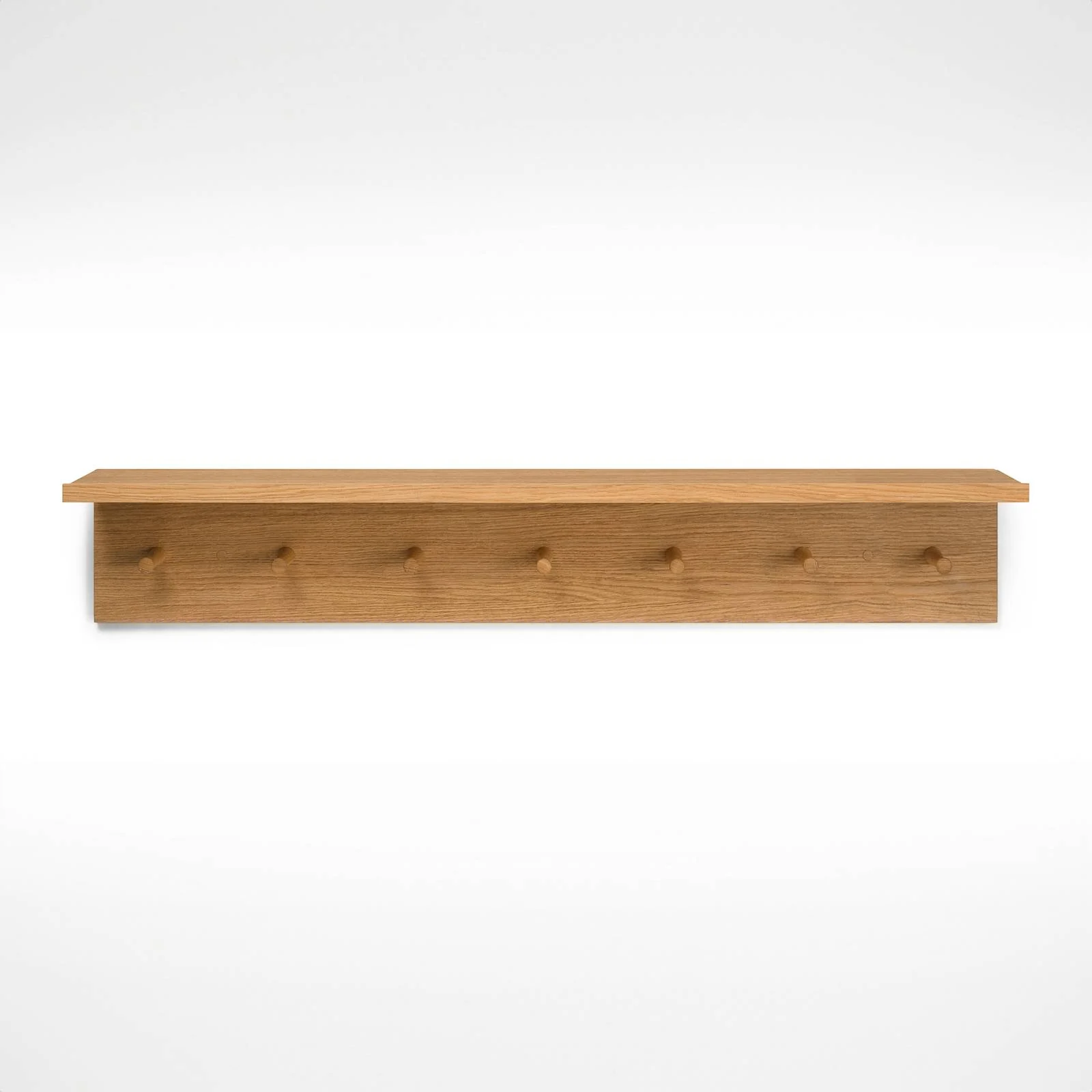 ferm LIVING Ablageregal Place Rack, 105 cm lang, Haken, Holz günstig online kaufen