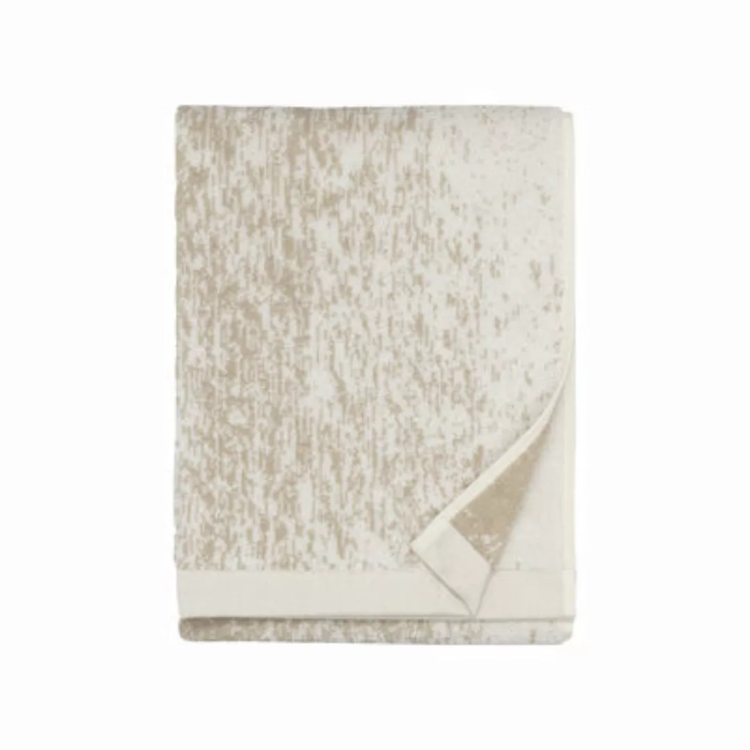 Badetuch Kuiskaus textil grau / 50 x 70 cm - Marimekko - Grau günstig online kaufen