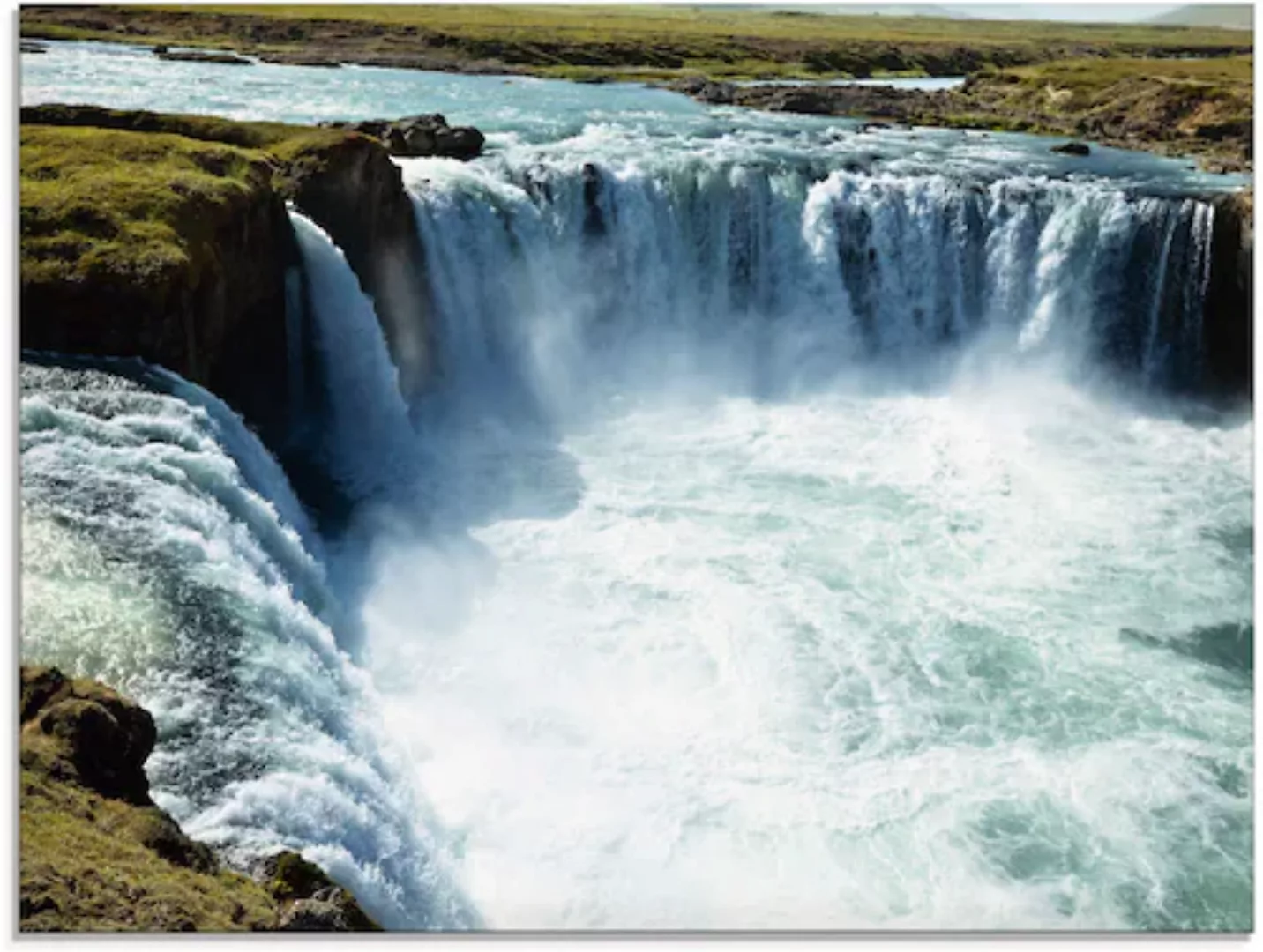 Artland Glasbild »Godafoss«, Europa, (1 St.), in verschiedenen Größen günstig online kaufen