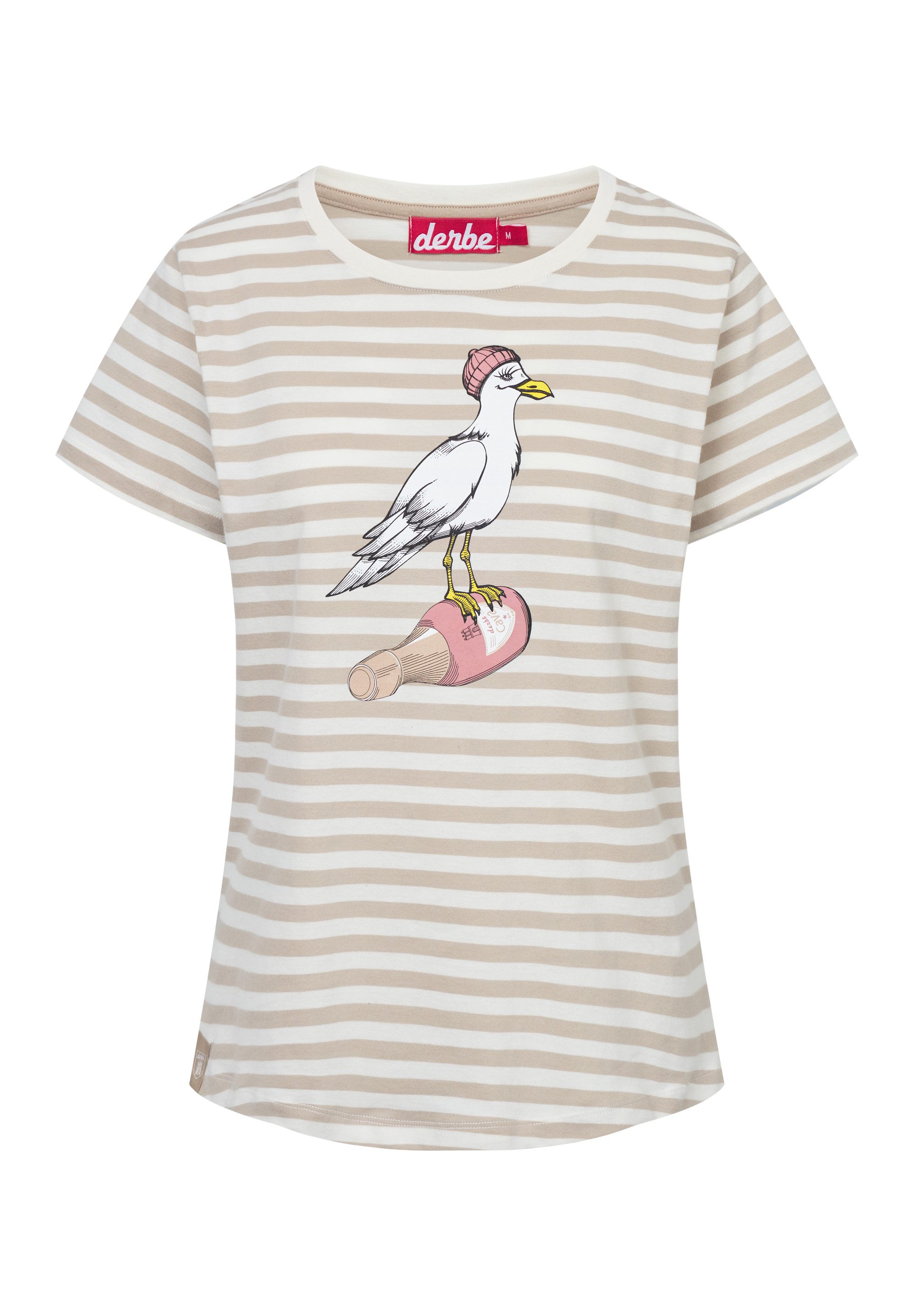 Derbe Print-Shirt Sturmmöwin - striped günstig online kaufen