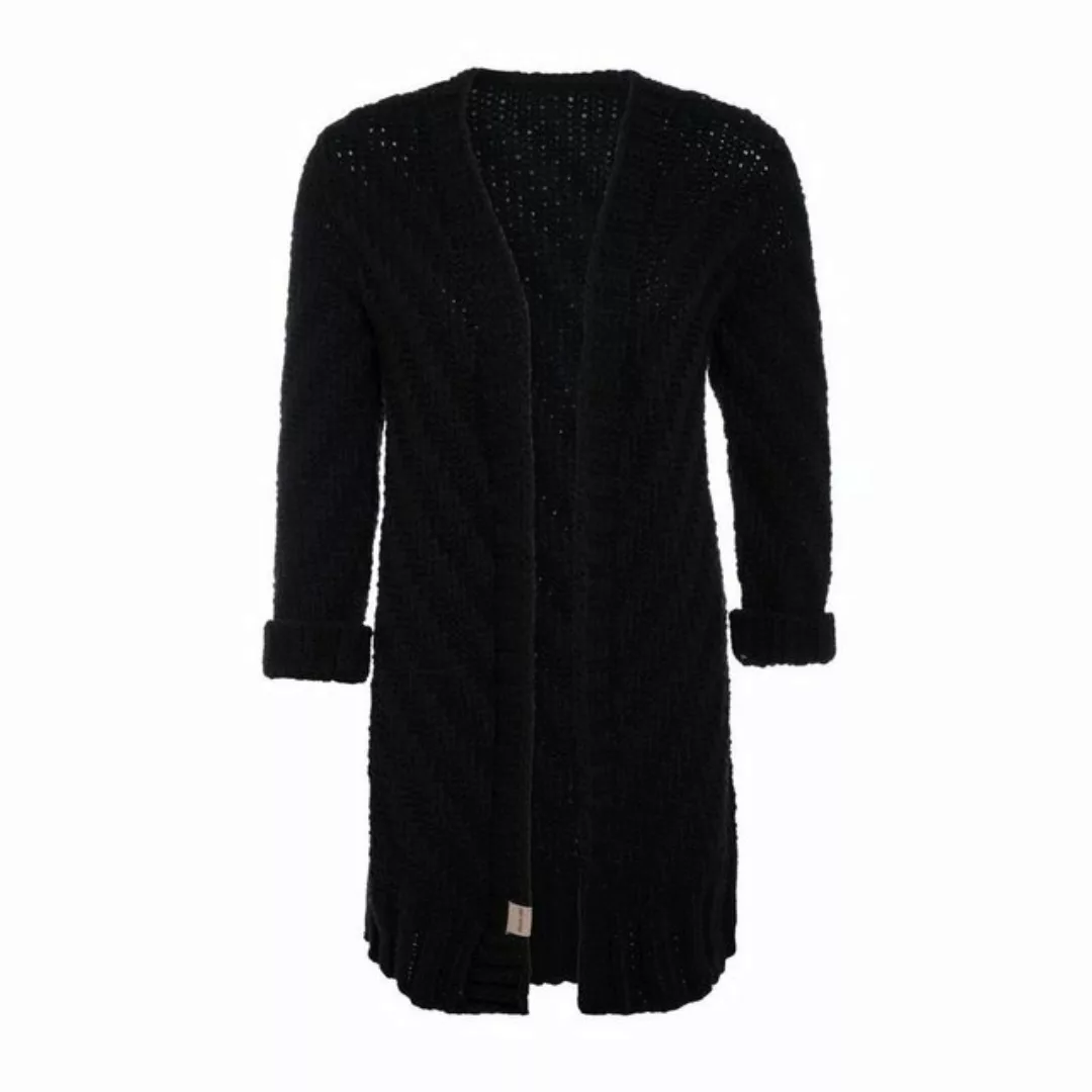 Knit Factory Strickjacke Sally Strickjacken 36/38 Glatt Schwarz (1-tlg) mod günstig online kaufen