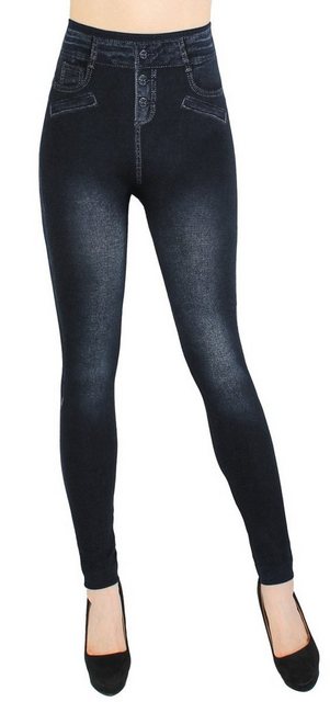 dy_mode Thermoleggings Thermo Leggings Damen Jeggings Gefüttert Thermoleggi günstig online kaufen