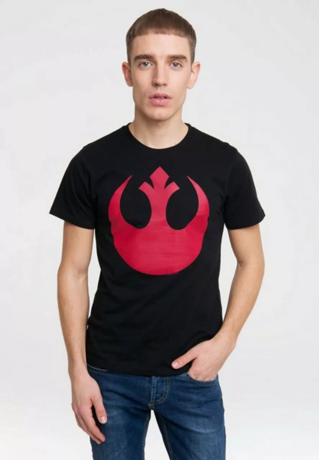 LOGOSHIRT T-Shirt "Star Wars - Rebel Alliance Logo", mit Star Wars-Motiv günstig online kaufen